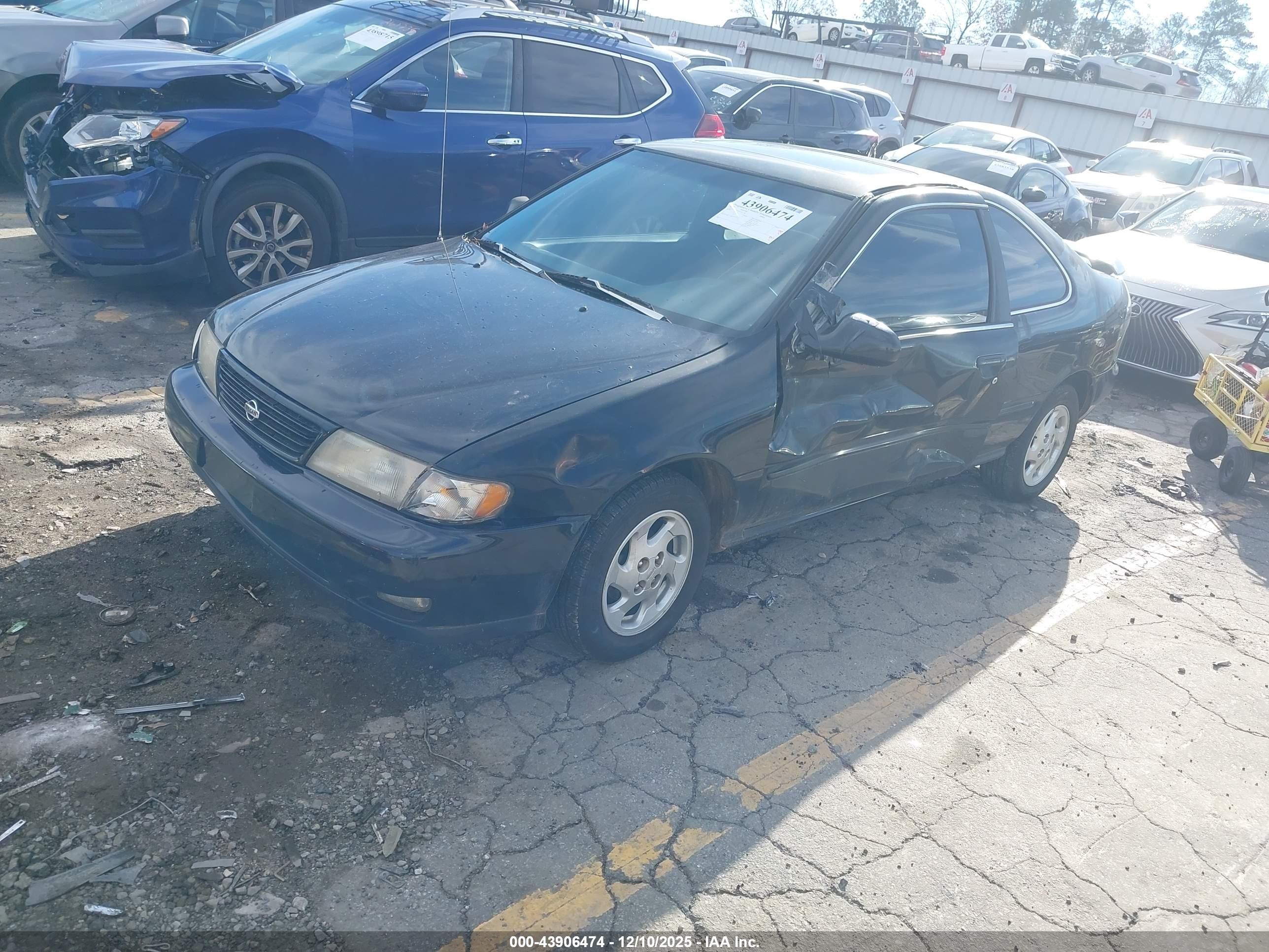 1996 Nissan 200sx Se Black vin: 1N4AB42D1TC527396