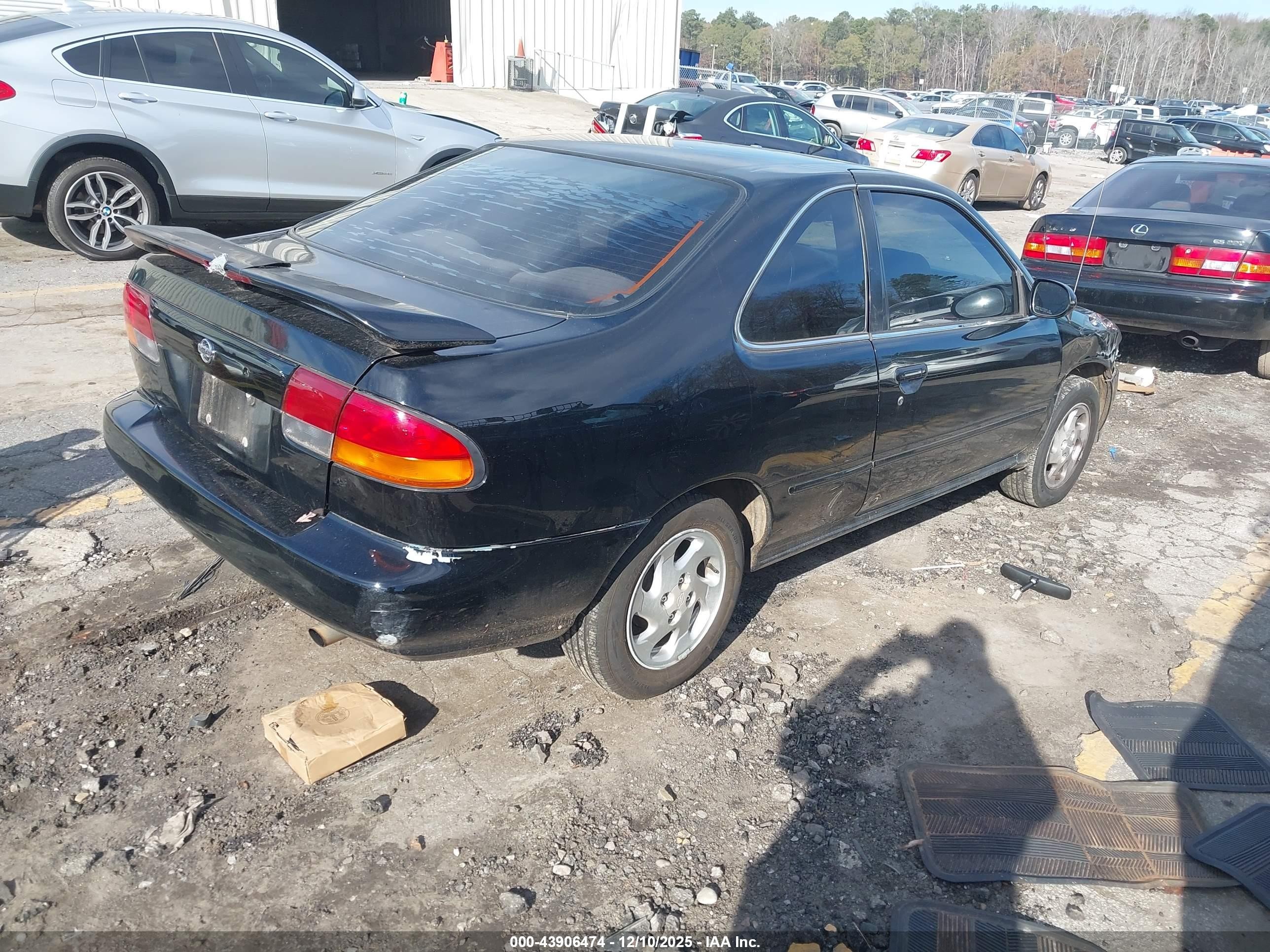 1996 Nissan 200sx Se Black vin: 1N4AB42D1TC527396