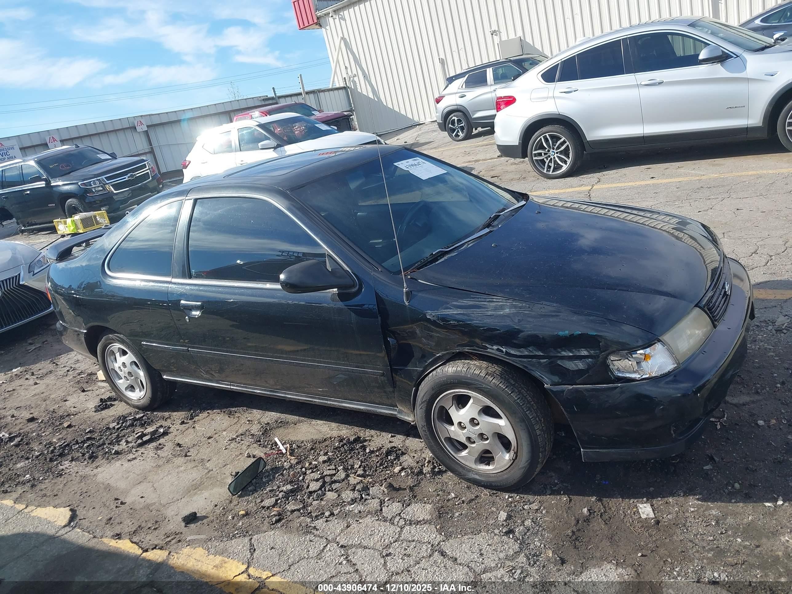 1996 Nissan 200sx Se Black vin: 1N4AB42D1TC527396