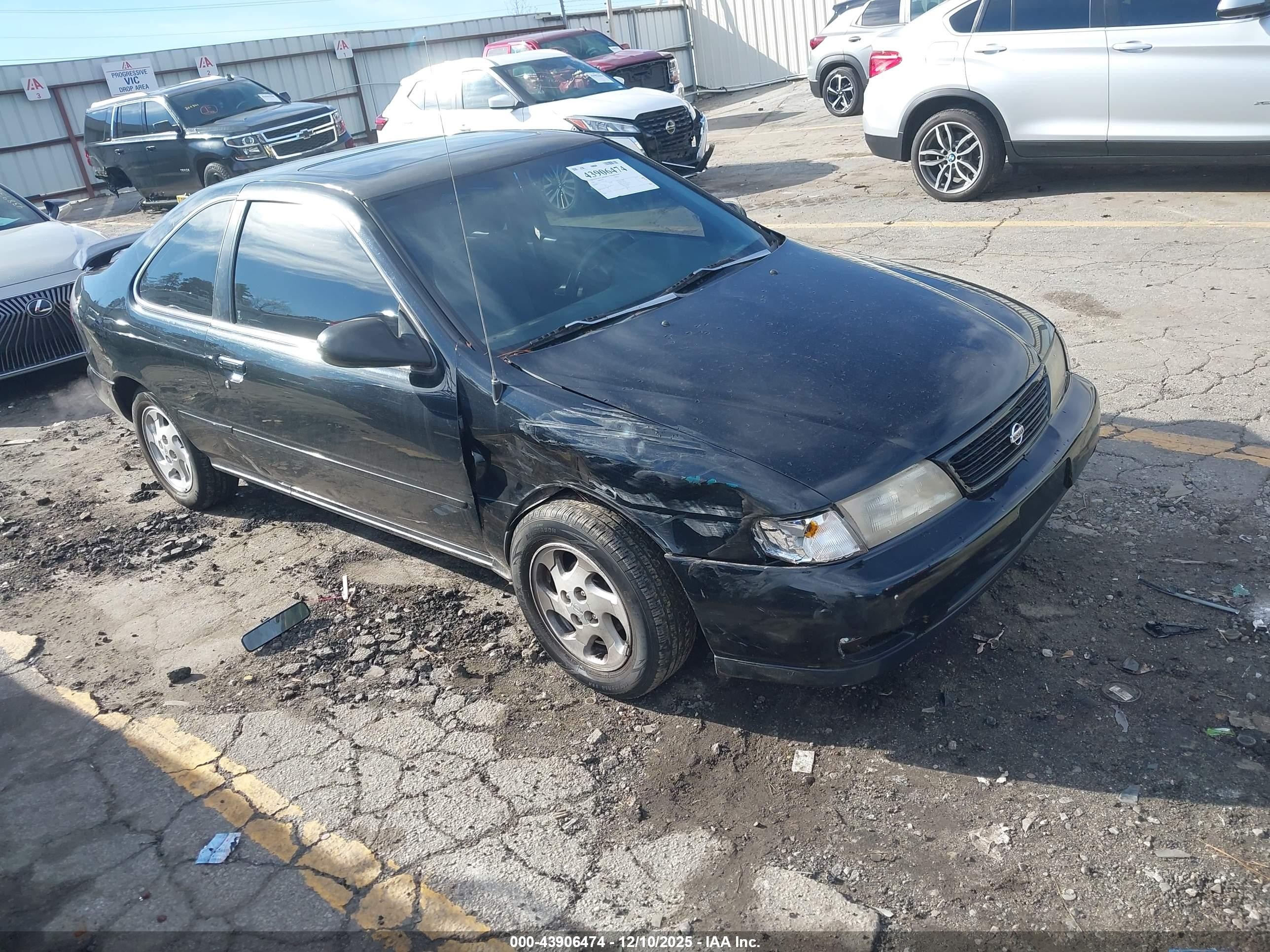1996 Nissan 200sx Se Black vin: 1N4AB42D1TC527396