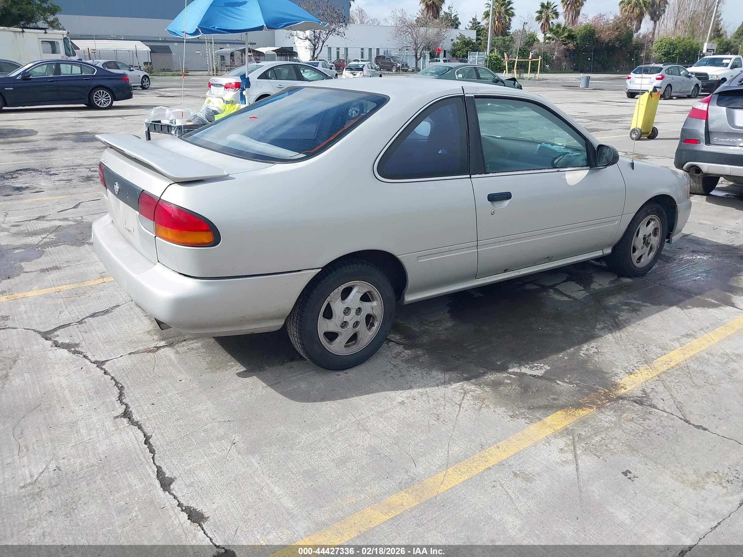 1997 Nissan 200sx Se Gray vin: 1N4AB42D1VC507121