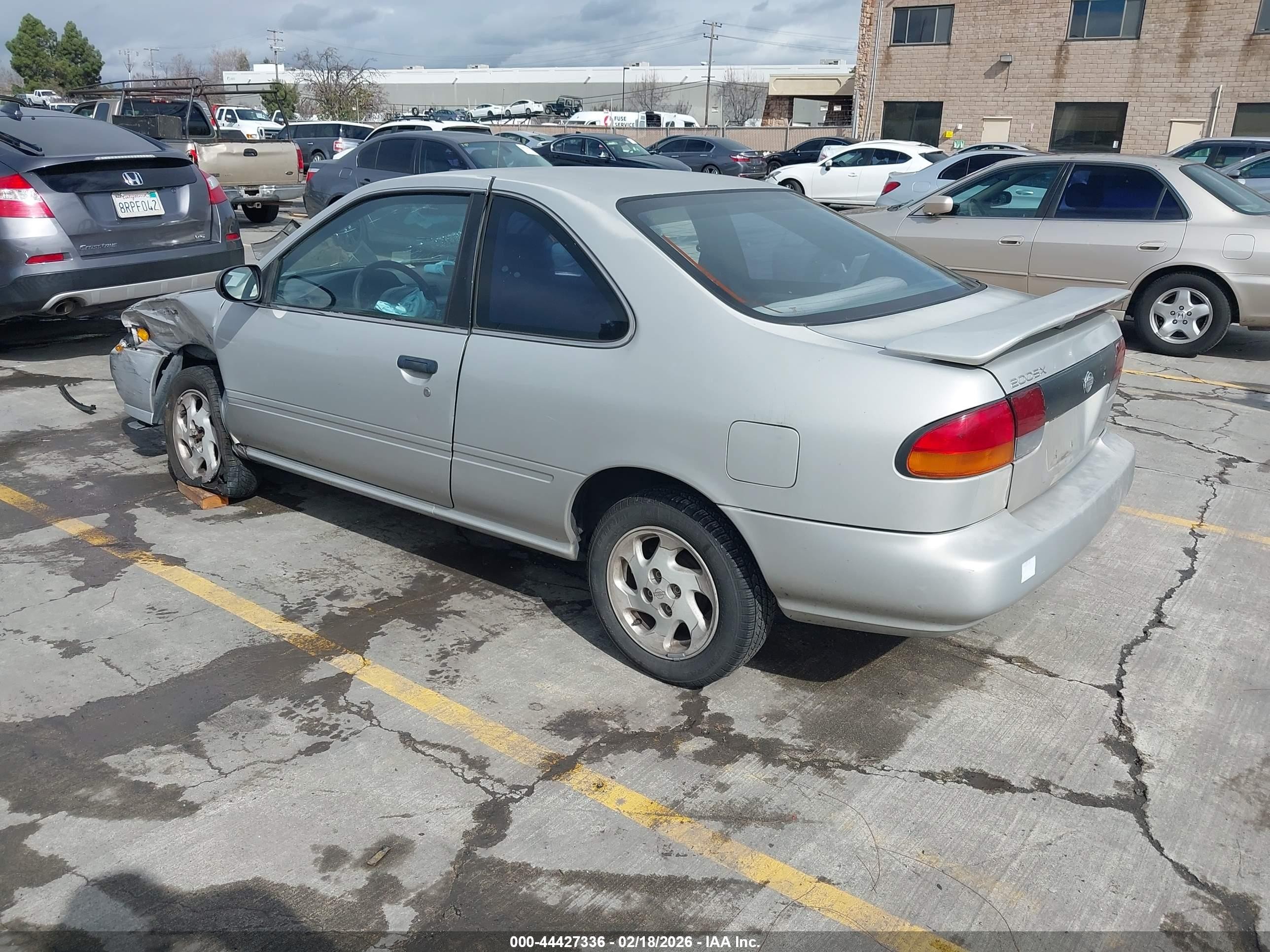 1997 Nissan 200sx Se Gray vin: 1N4AB42D1VC507121