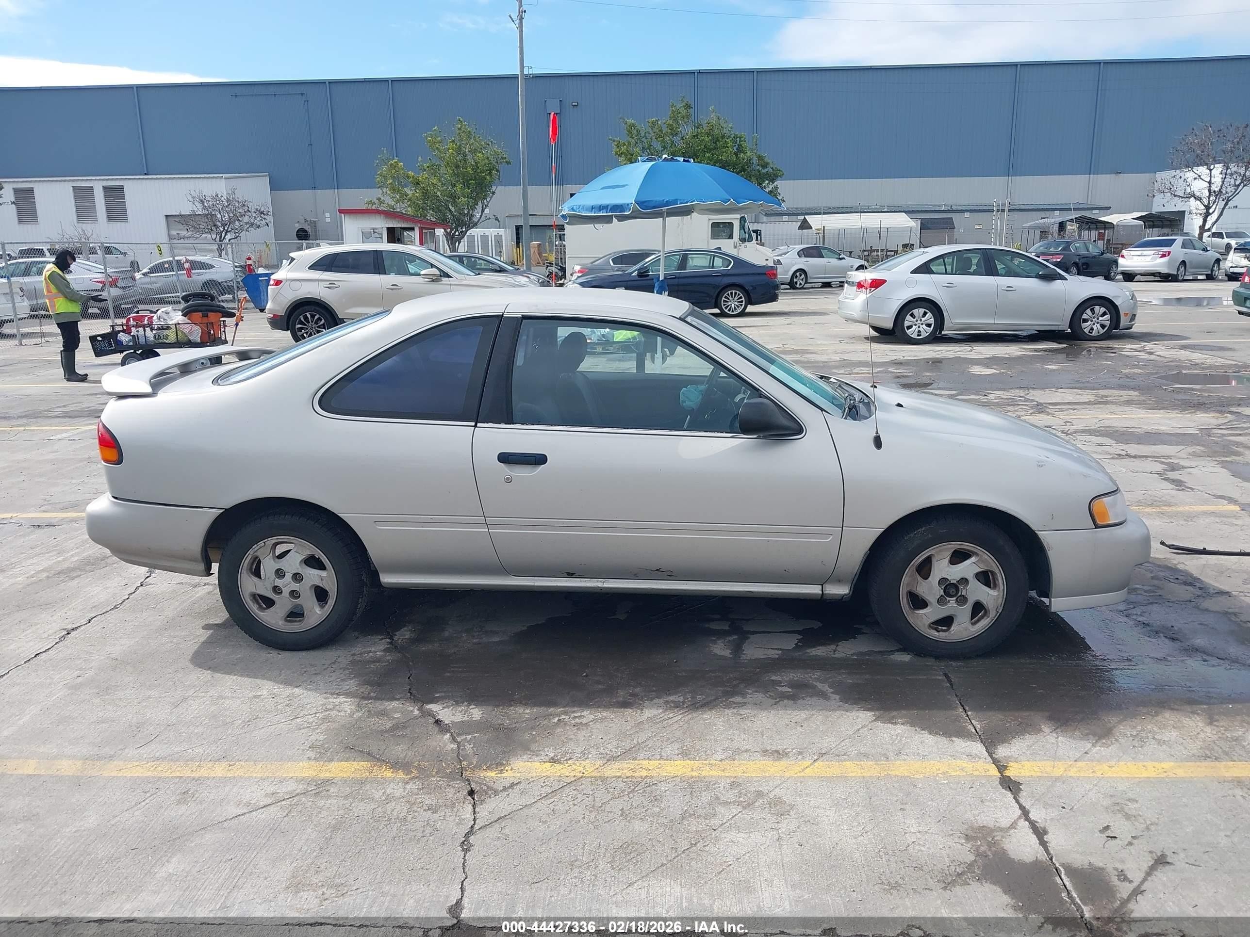 1997 Nissan 200sx Se Gray vin: 1N4AB42D1VC507121