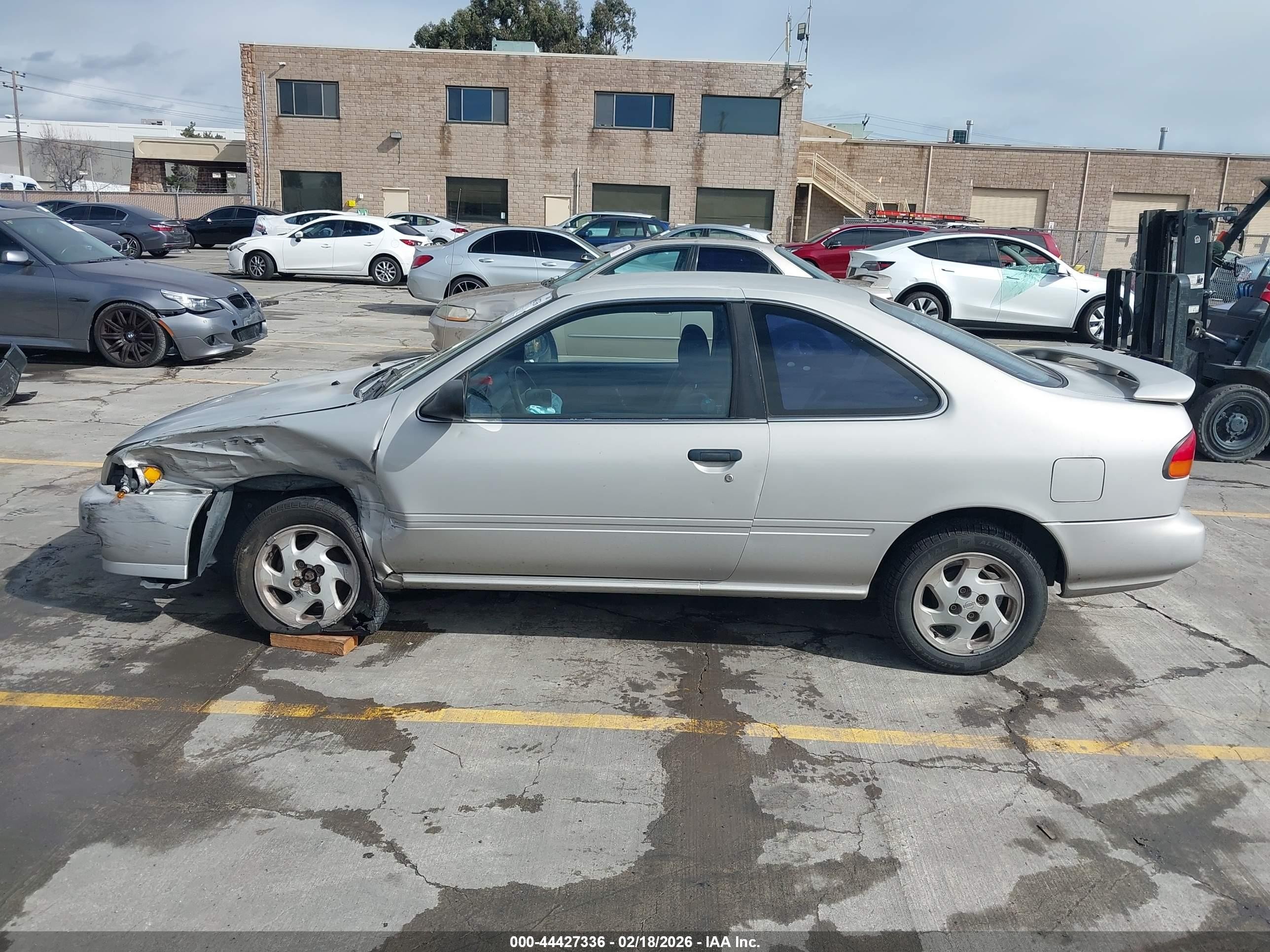 1997 Nissan 200sx Se Gray vin: 1N4AB42D1VC507121