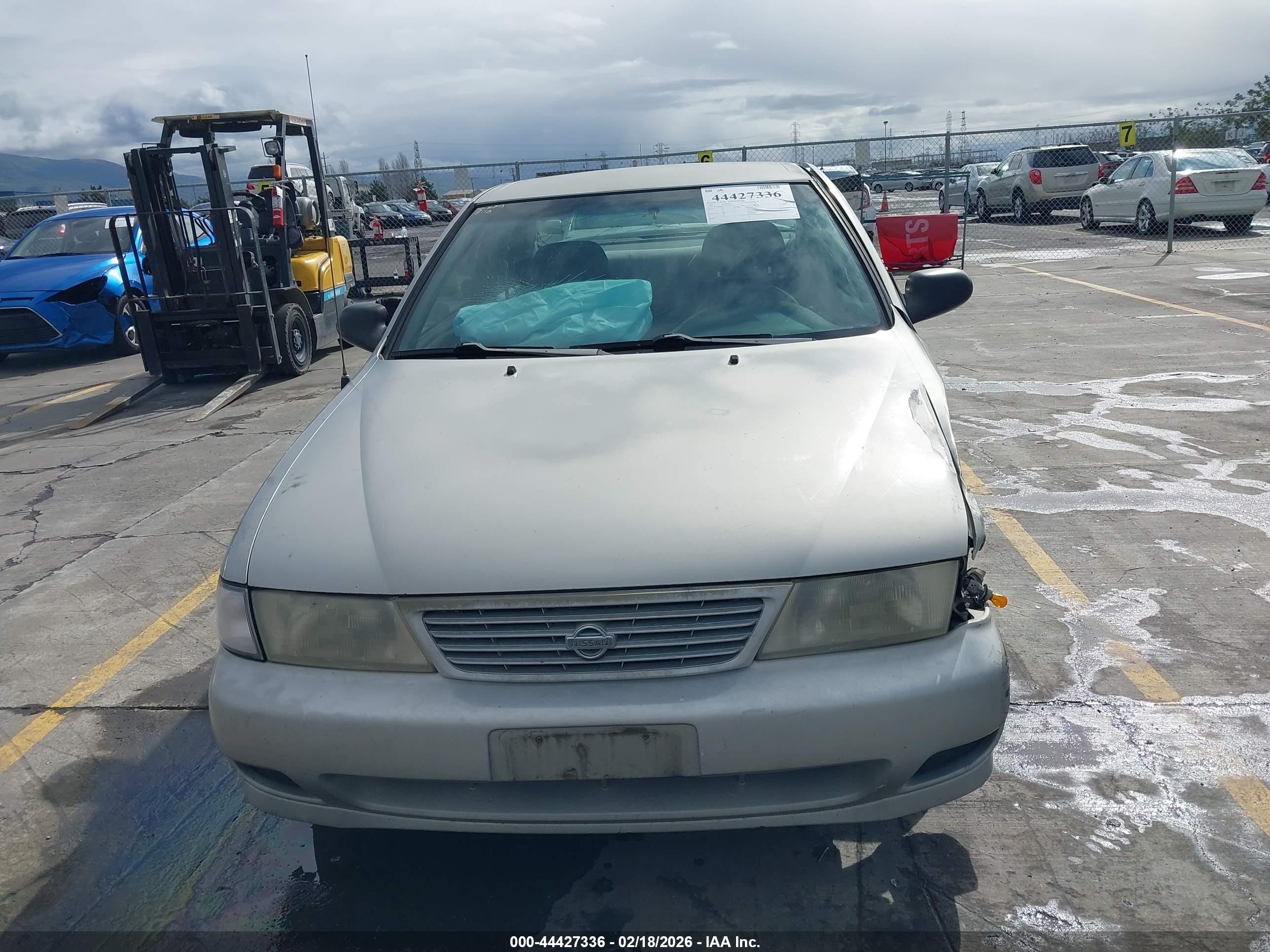 1997 Nissan 200sx Se Gray vin: 1N4AB42D1VC507121
