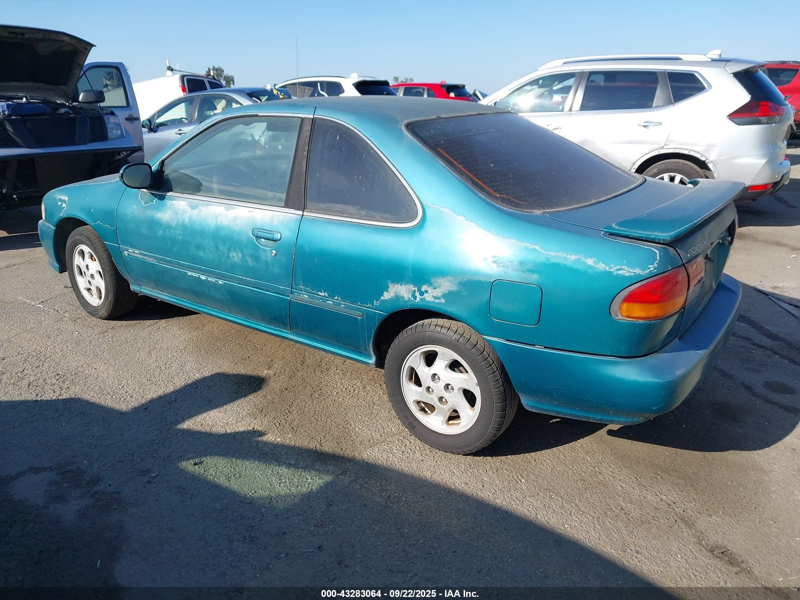 1996 Nissan 200sx Se Green vin: 1N4AB42D2TC526824