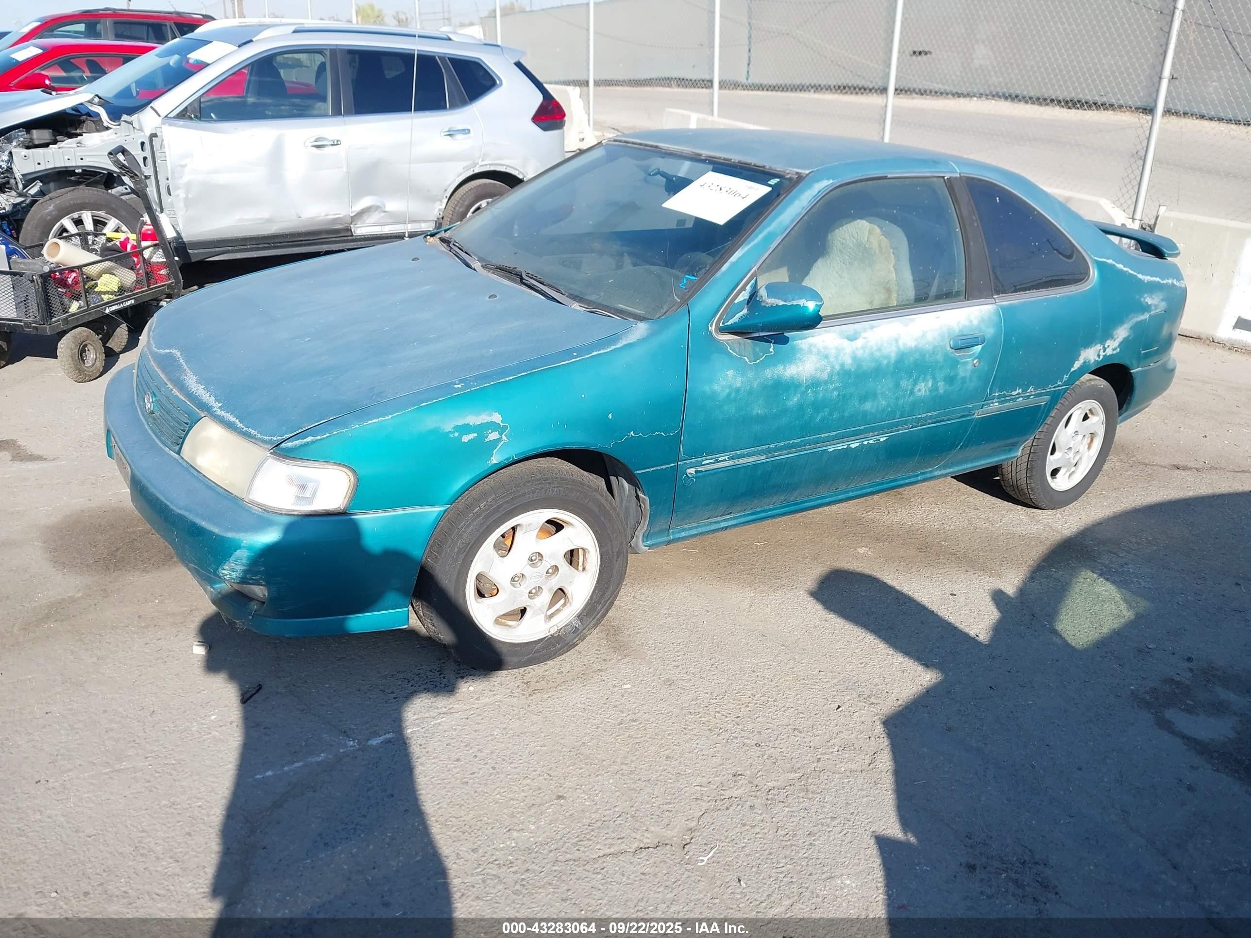 1996 Nissan 200sx Se Green vin: 1N4AB42D2TC526824
