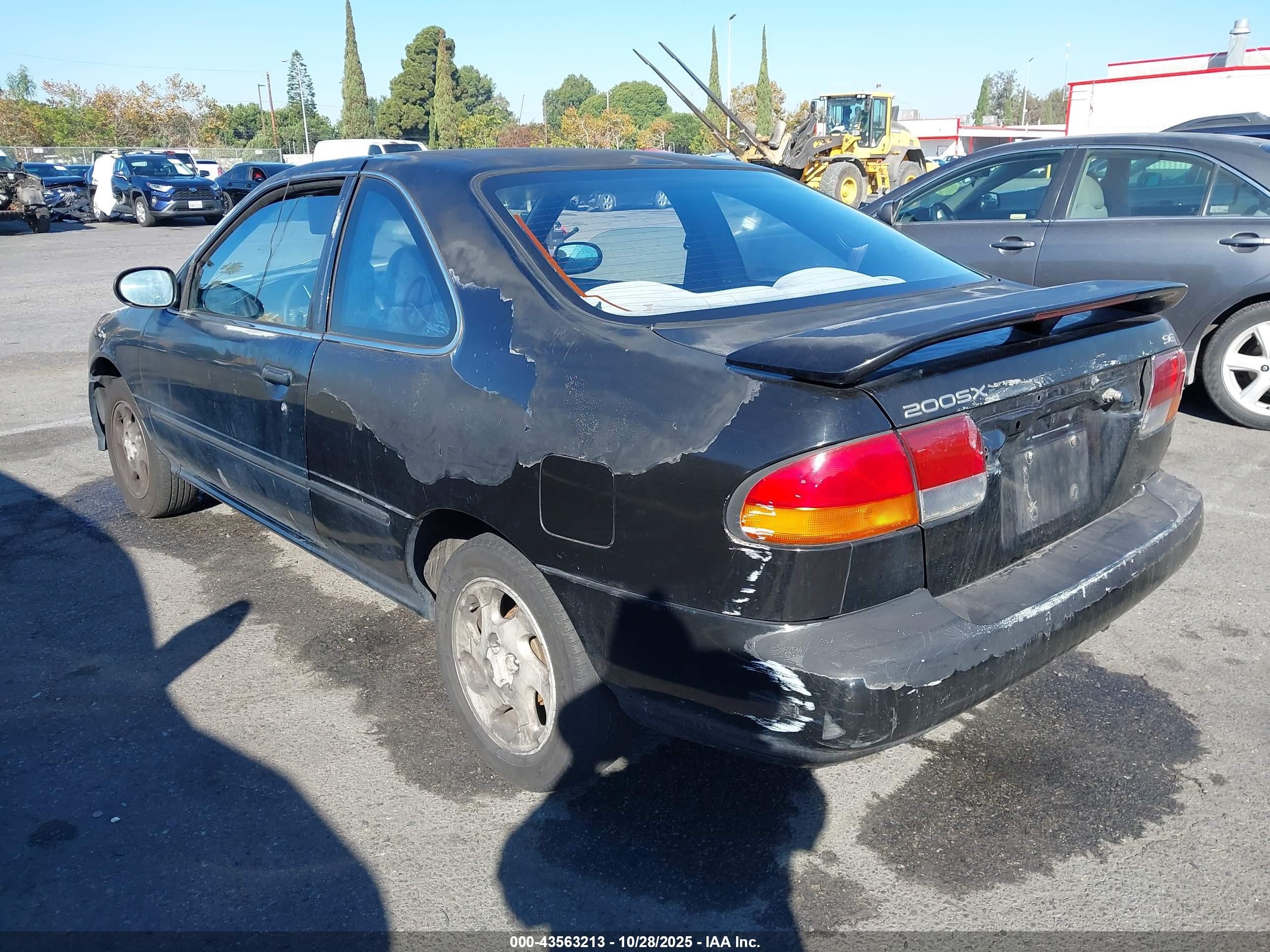 1997 Nissan 200sx Se Black vin: 1N4AB42D3VC511607