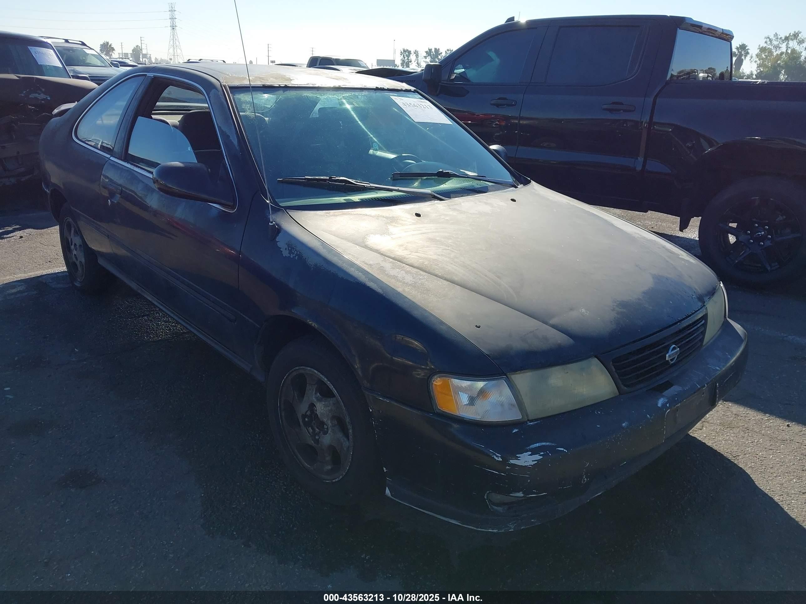 1997 Nissan 200sx Se Black vin: 1N4AB42D3VC511607