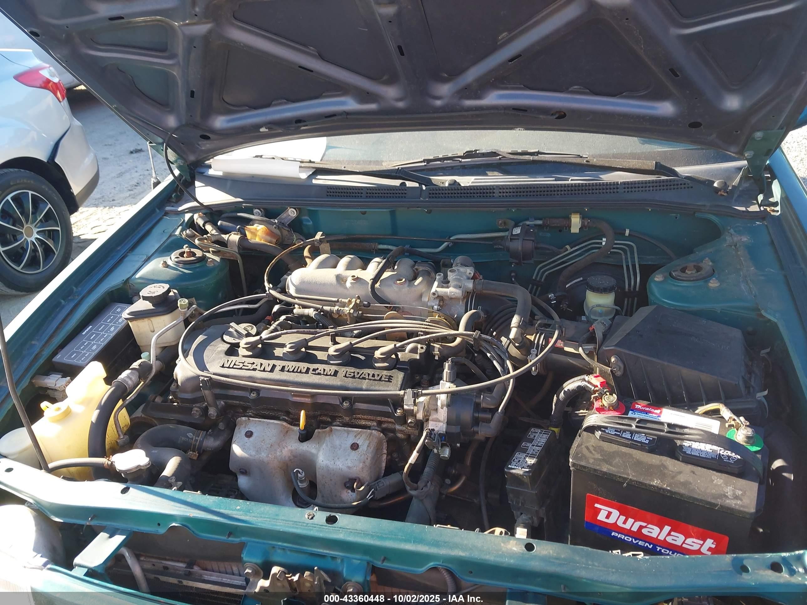 1996 Nissan 200sx Se Green vin: 1N4AB42D4TC524721