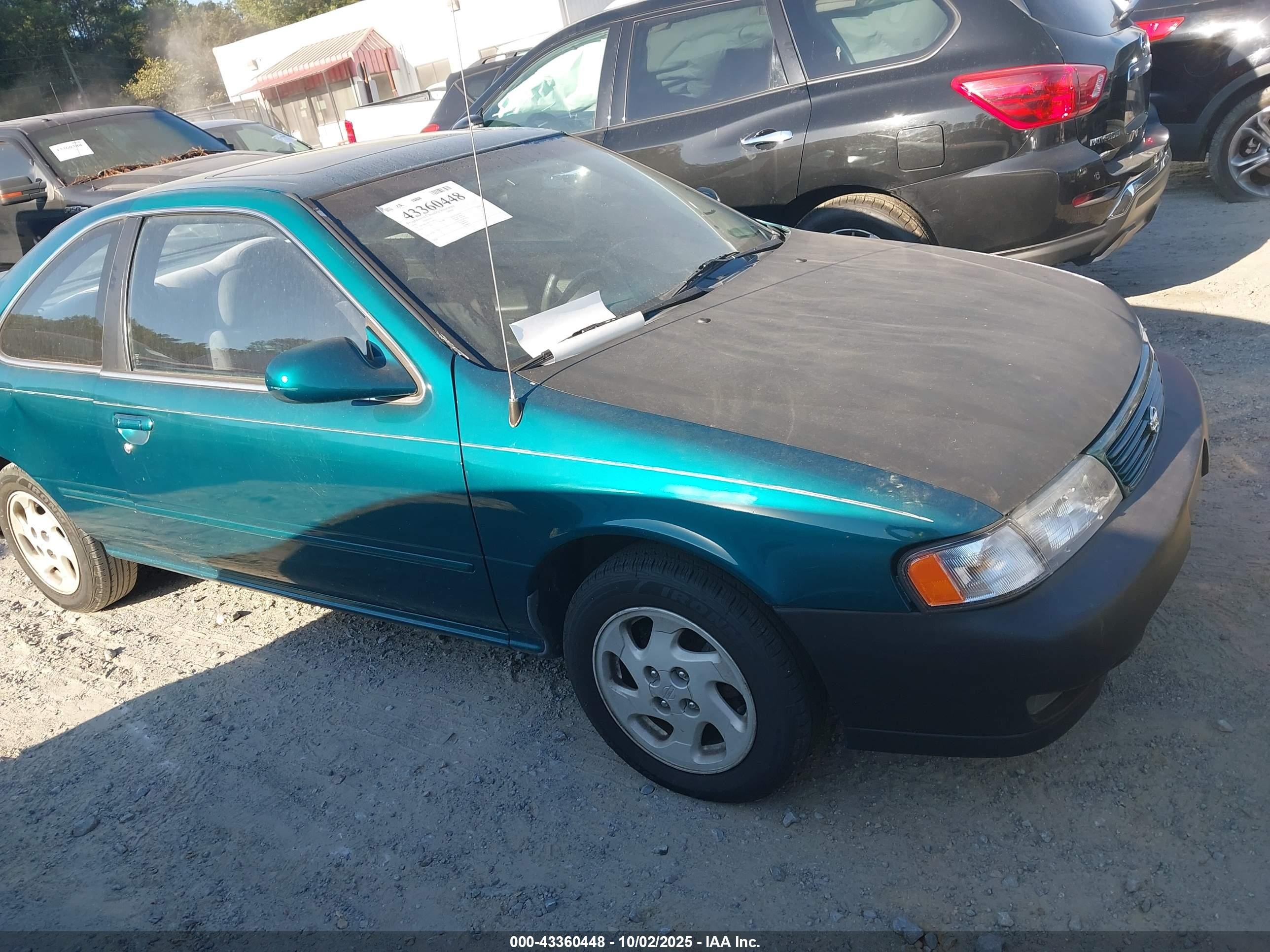 1996 Nissan 200sx Se Green vin: 1N4AB42D4TC524721