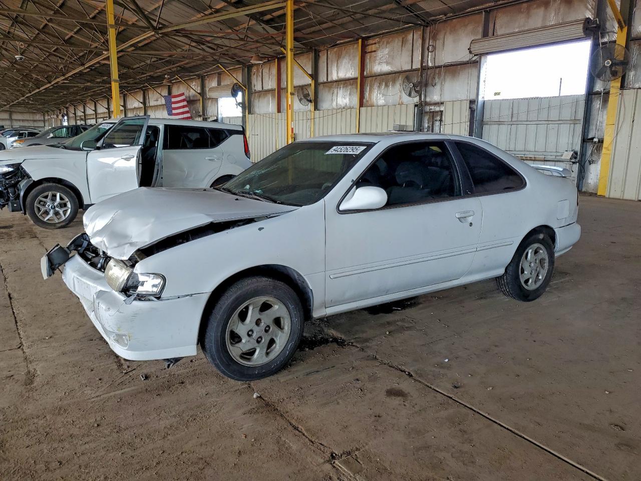 1996 Nissan 200sx Base White vin: 1N4AB42D5TC522069