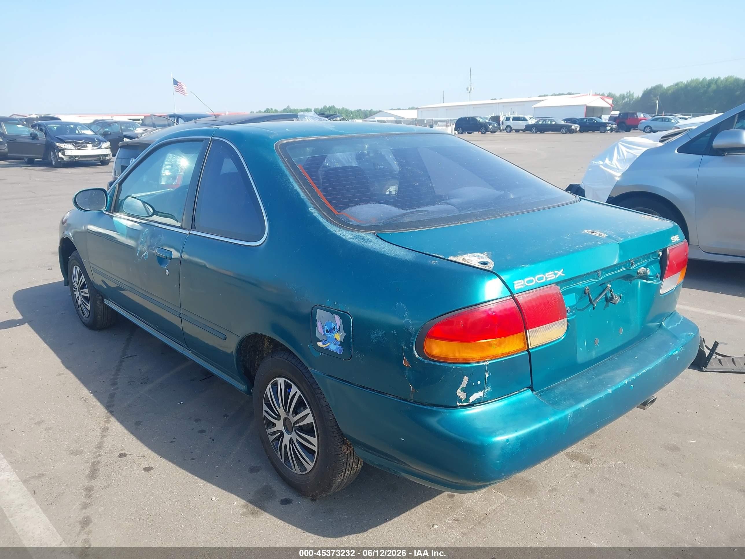 1997 Nissan 200sx Se Green vin: 1N4AB42D5VC500995