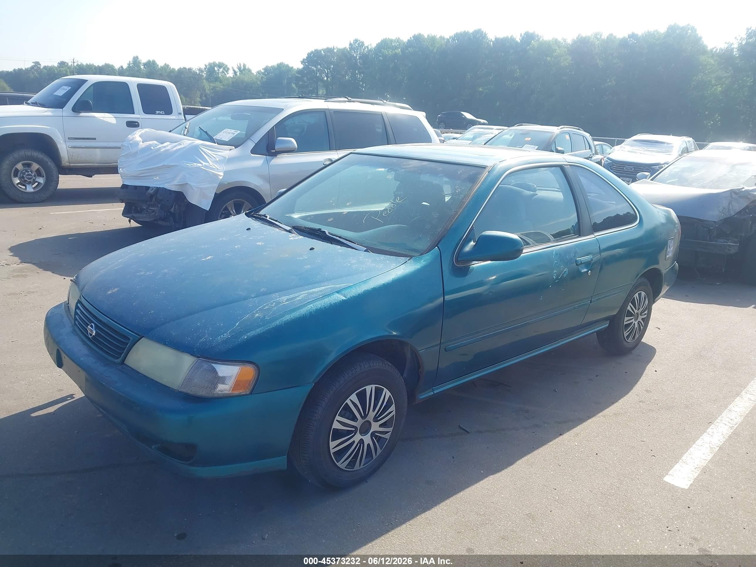 1997 Nissan 200sx Se Green vin: 1N4AB42D5VC500995
