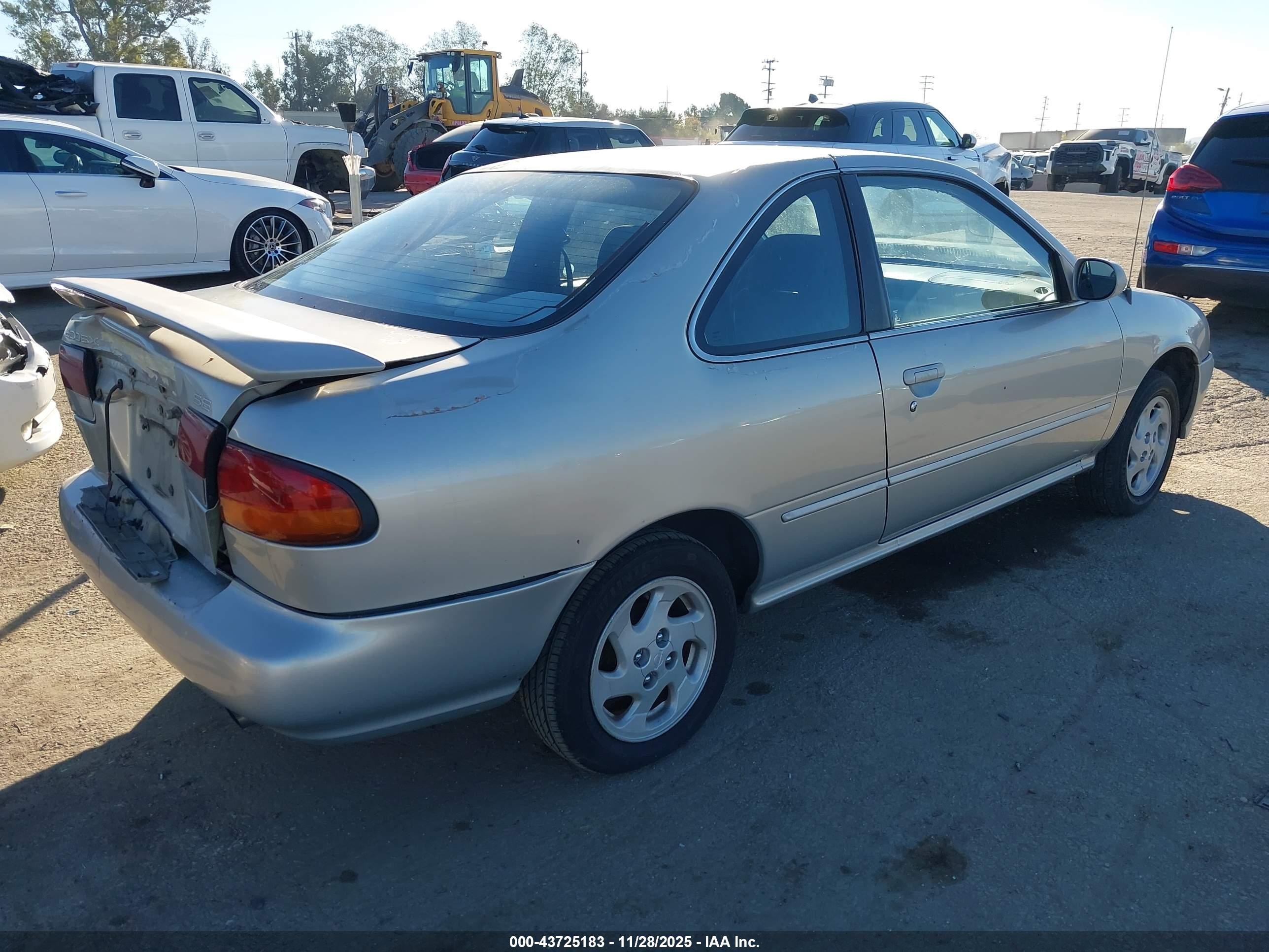 1997 Nissan 200sx Se Gray vin: 1N4AB42D8VC502840