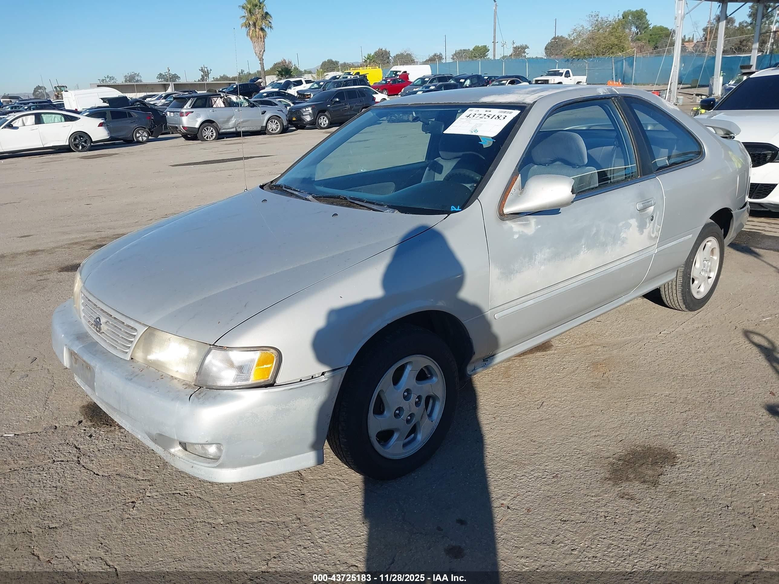 1997 Nissan 200sx Se Gray vin: 1N4AB42D8VC502840