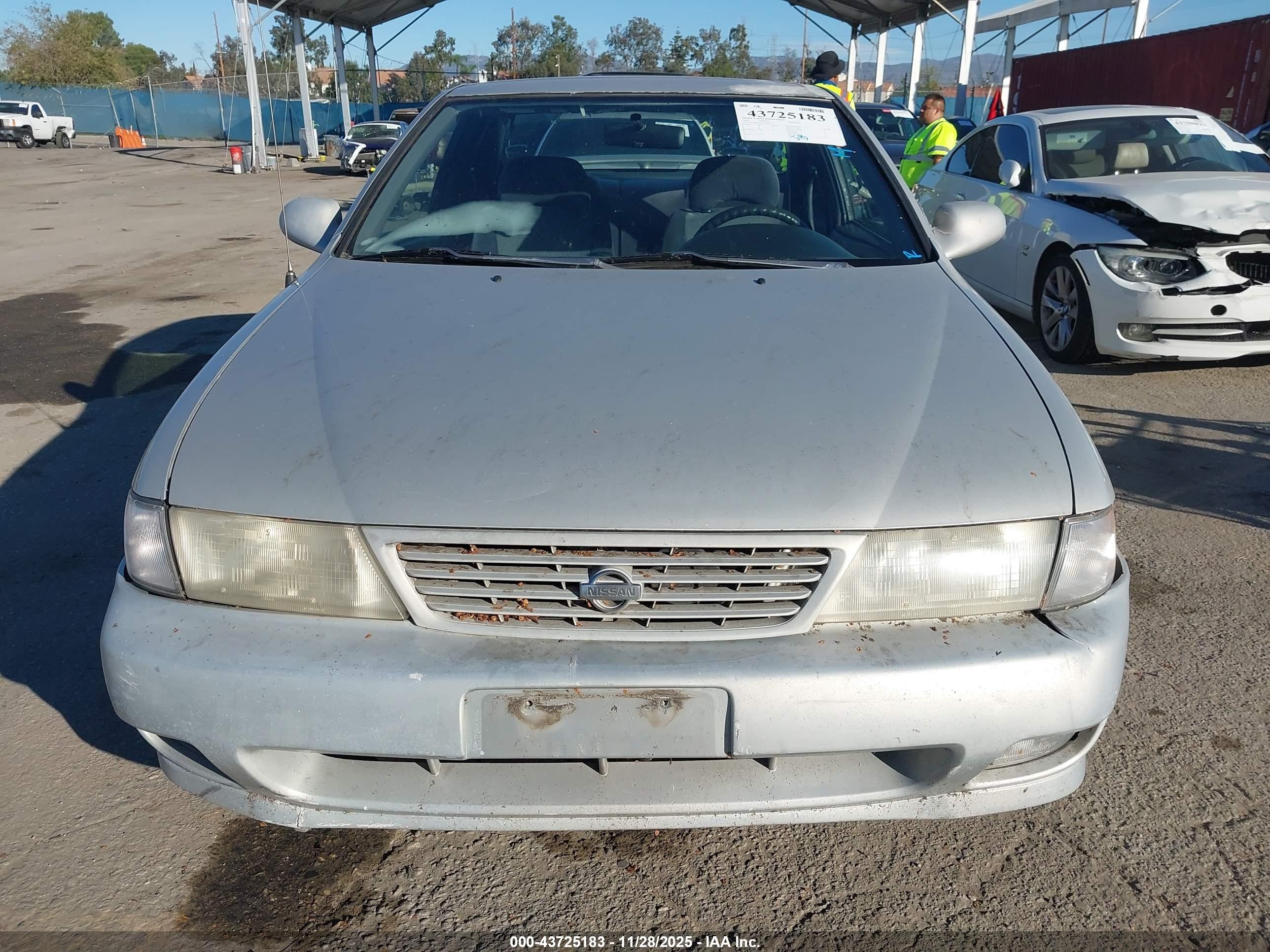 1997 Nissan 200sx Se Gray vin: 1N4AB42D8VC502840