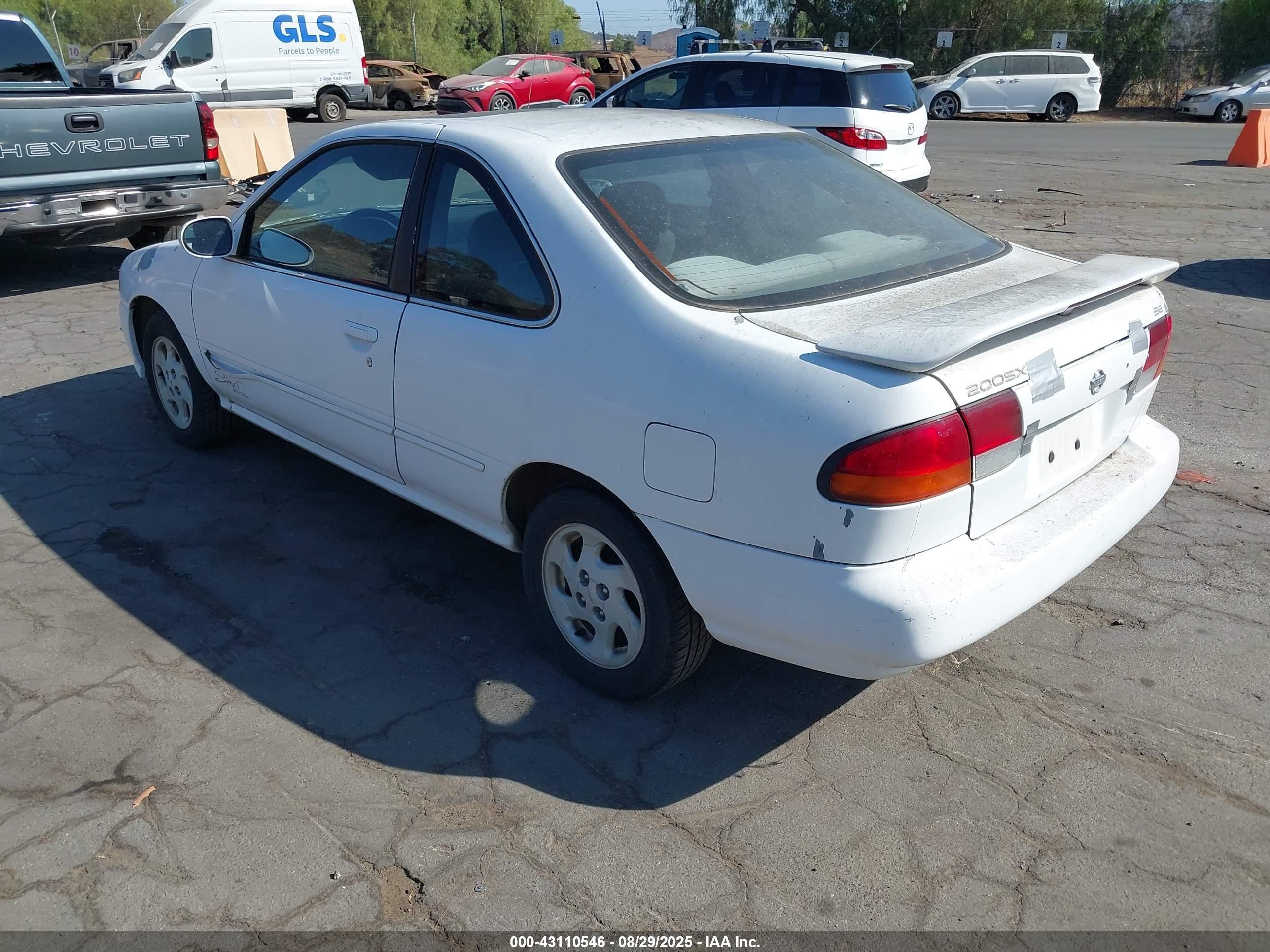 1997 Nissan 200sx Se White vin: 1N4AB42D8VC520187