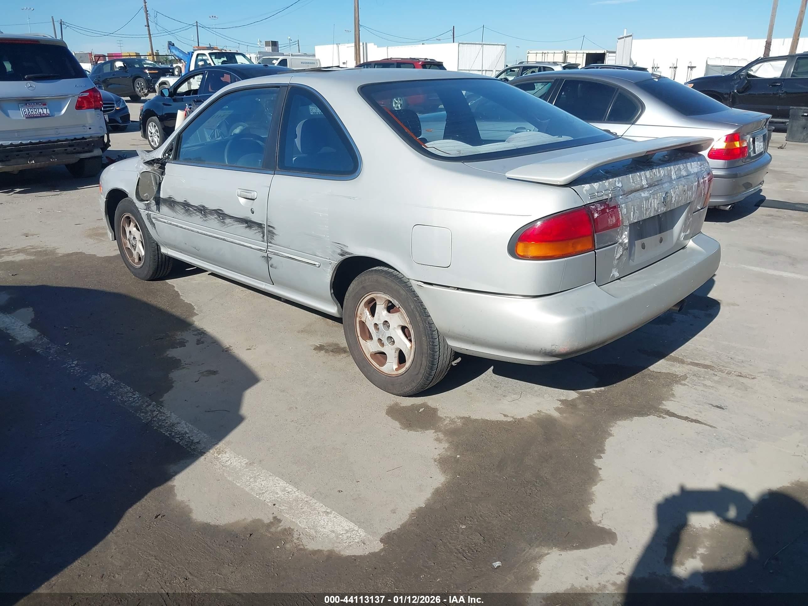 1997 Nissan 200sx Se Silver vin: 1N4AB42D9VC510025