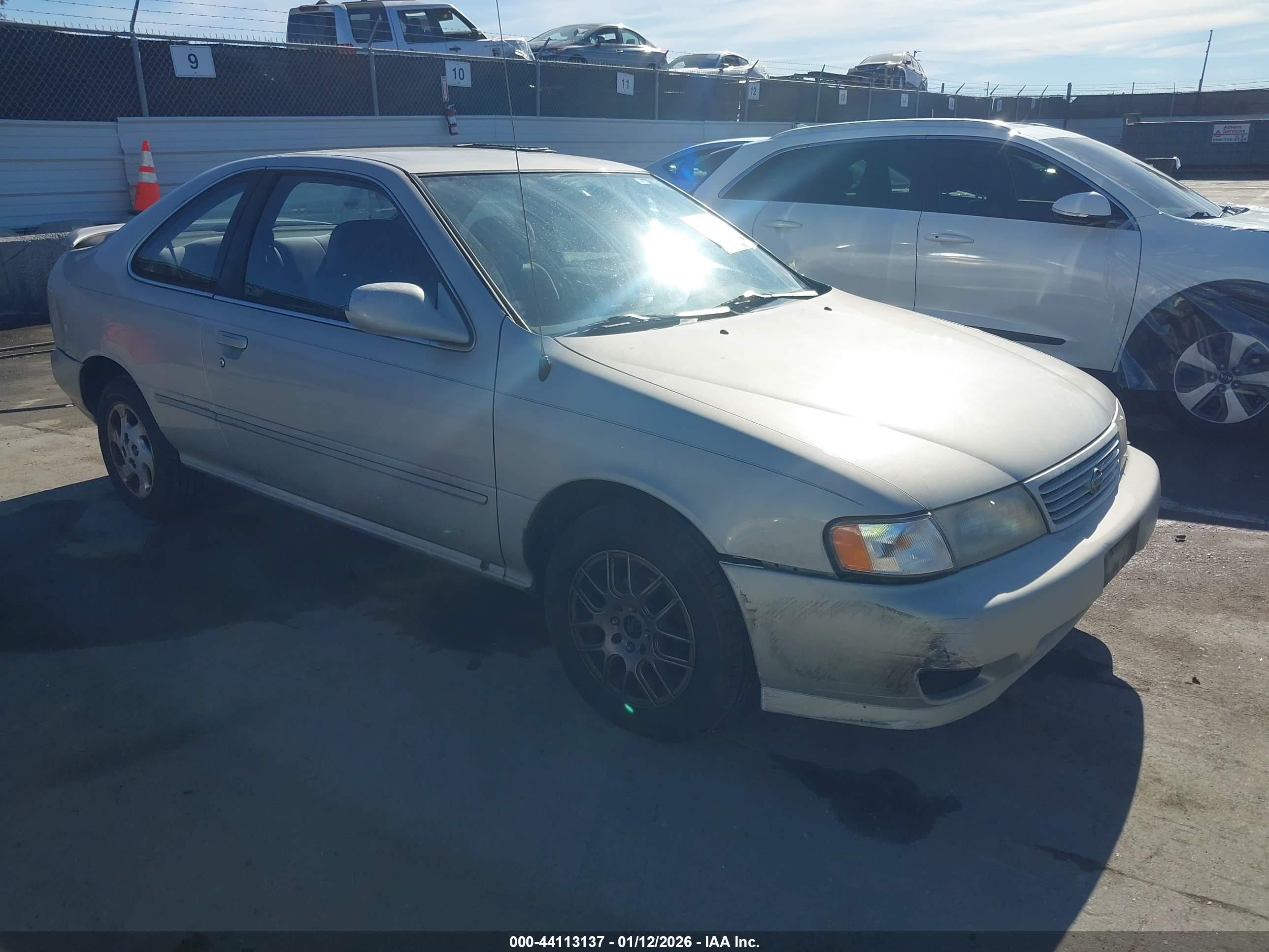 1997 Nissan 200sx Se Silver vin: 1N4AB42D9VC510025