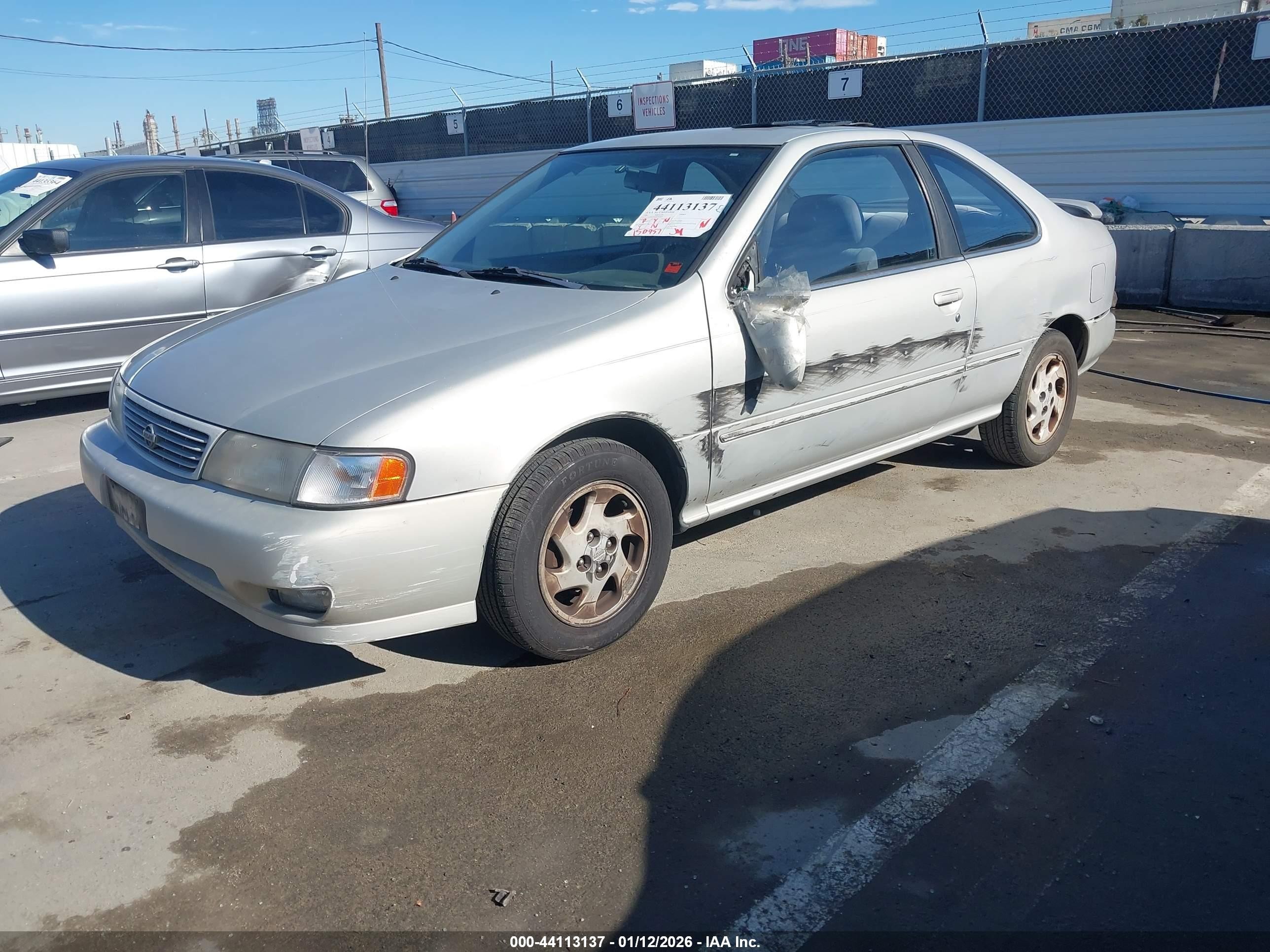 1997 Nissan 200sx Se Silver vin: 1N4AB42D9VC510025