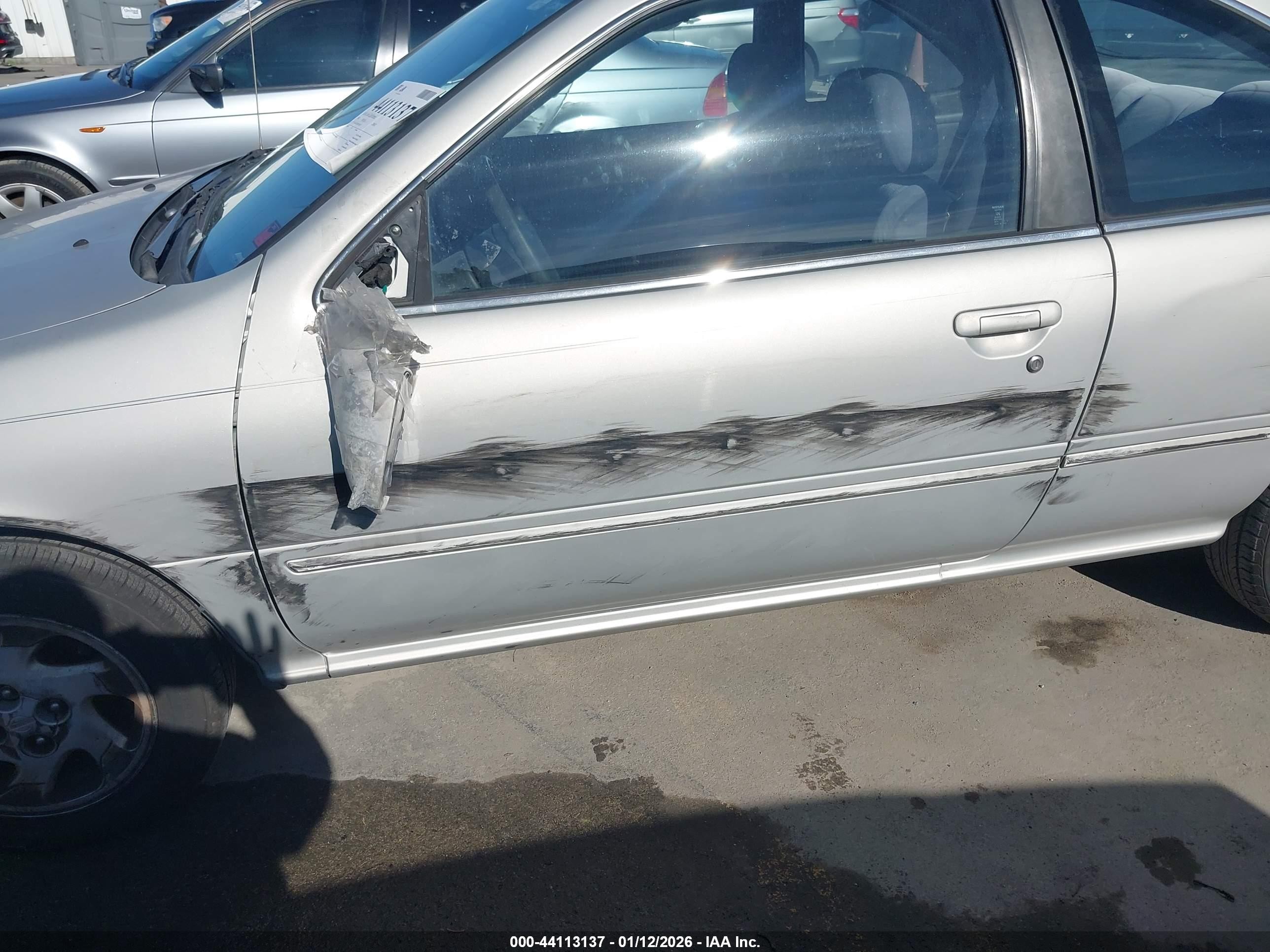 1997 Nissan 200sx Se Silver vin: 1N4AB42D9VC510025