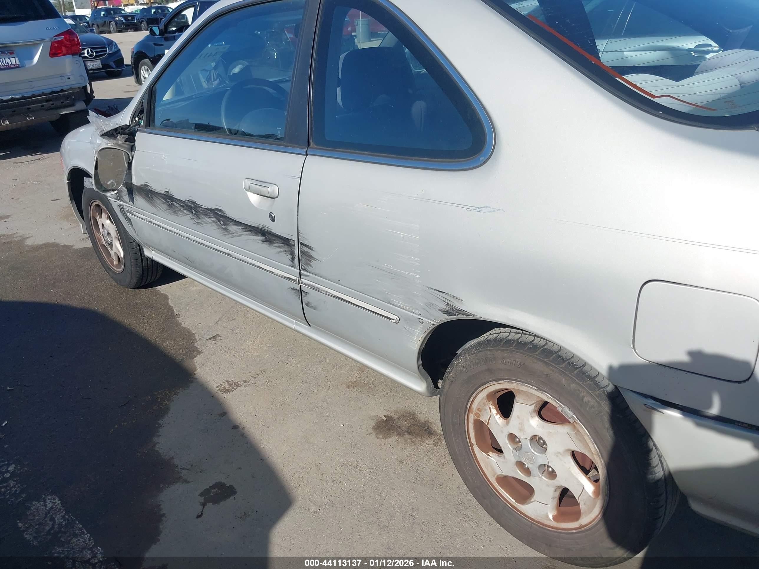 1997 Nissan 200sx Se Silver vin: 1N4AB42D9VC510025