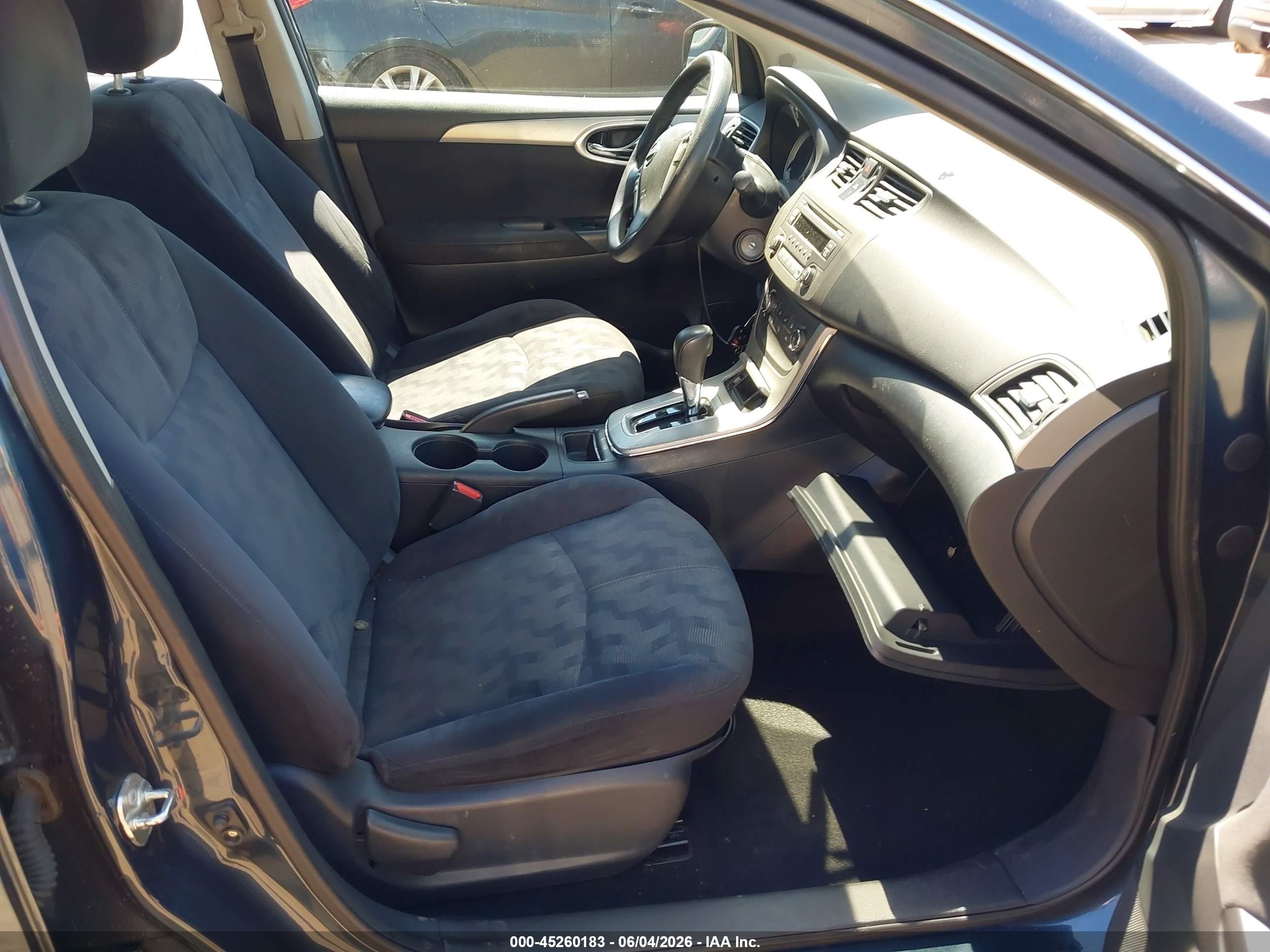 2013 Nissan Sentra Sv Blue vin: 1N4AB7AP0DN902990