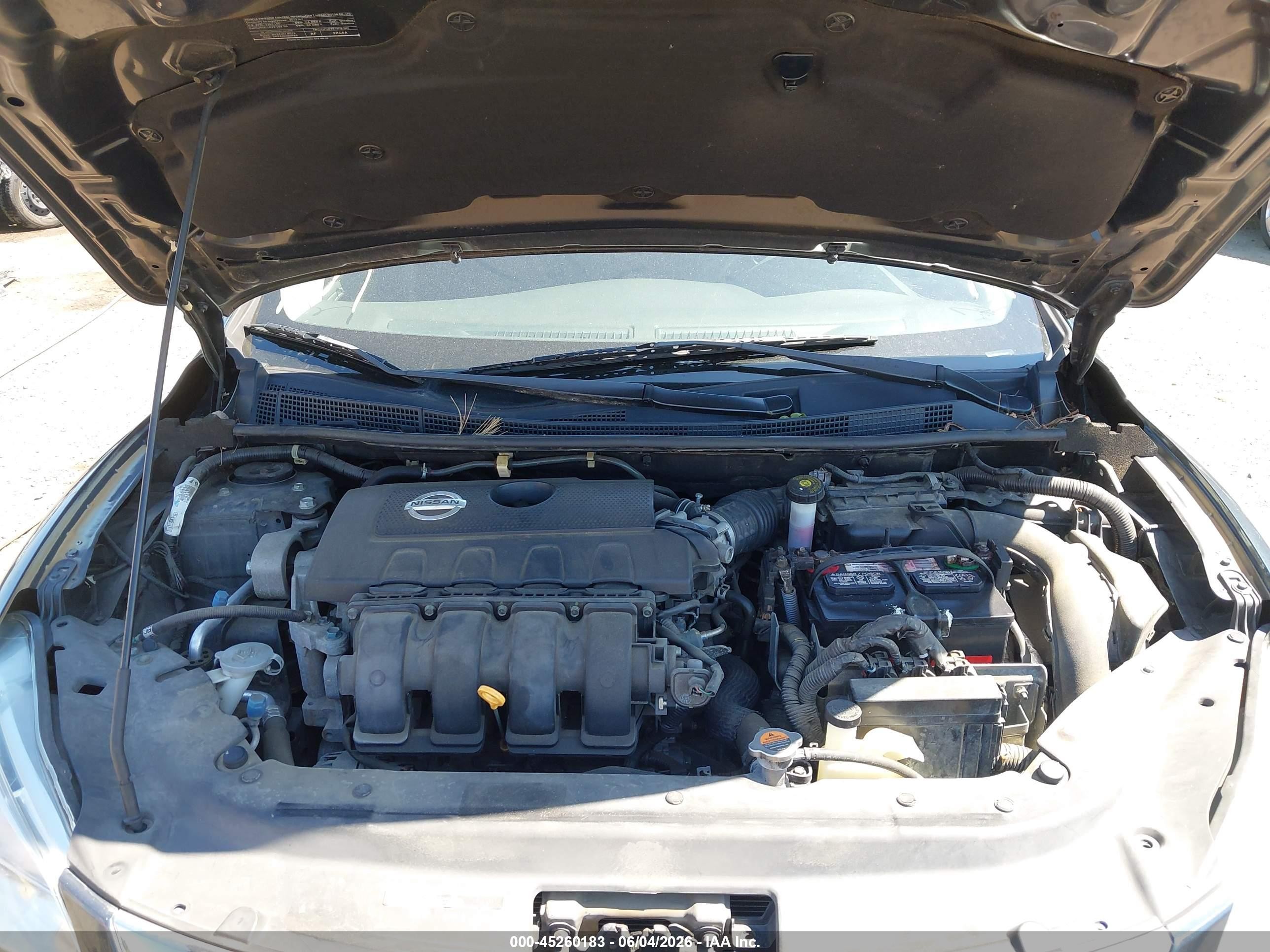 2013 Nissan Sentra Sv Blue vin: 1N4AB7AP0DN902990
