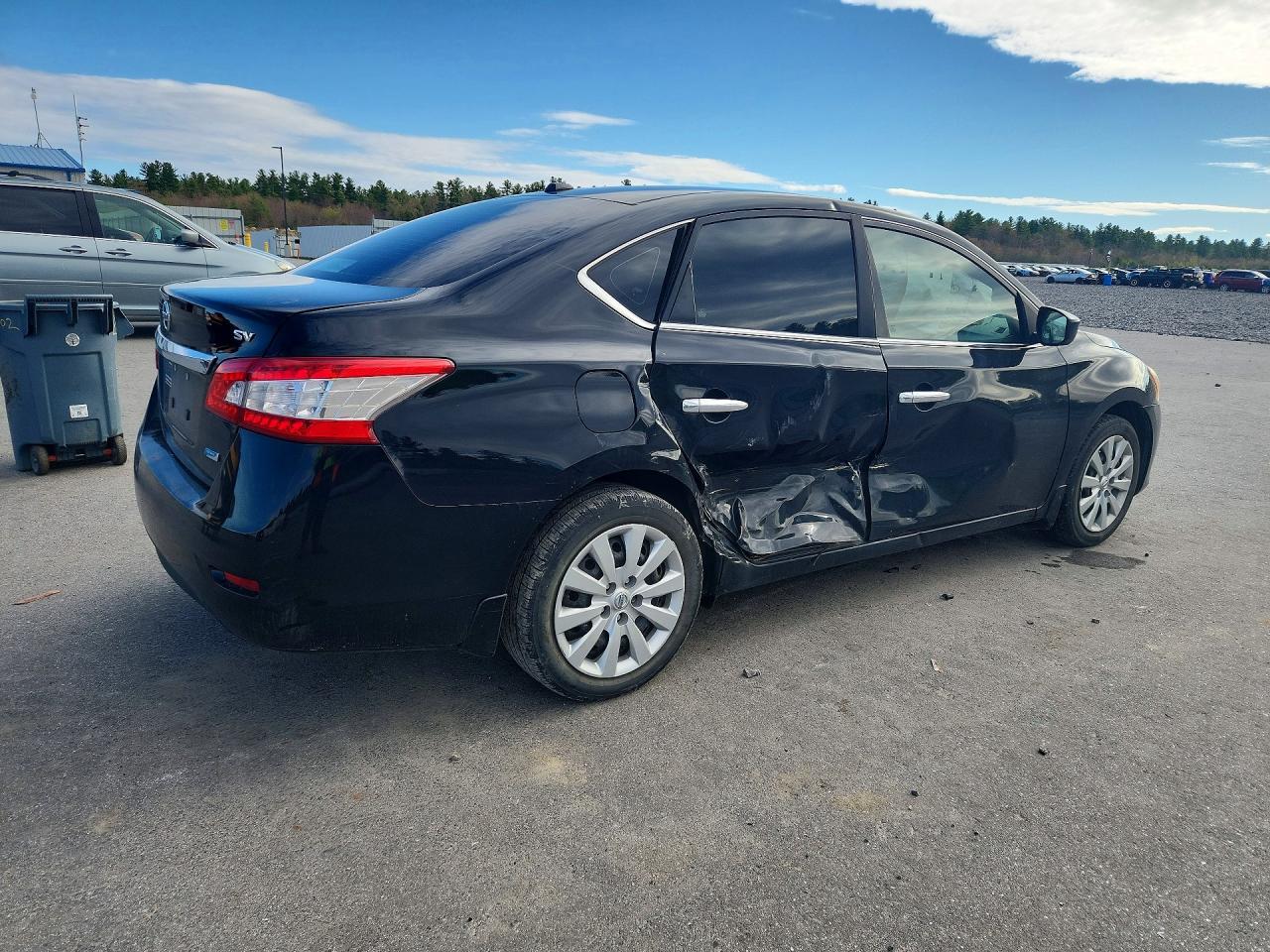 2013 Nissan Sentra Sv Черный vin: 1N4AB7AP0DN903315
