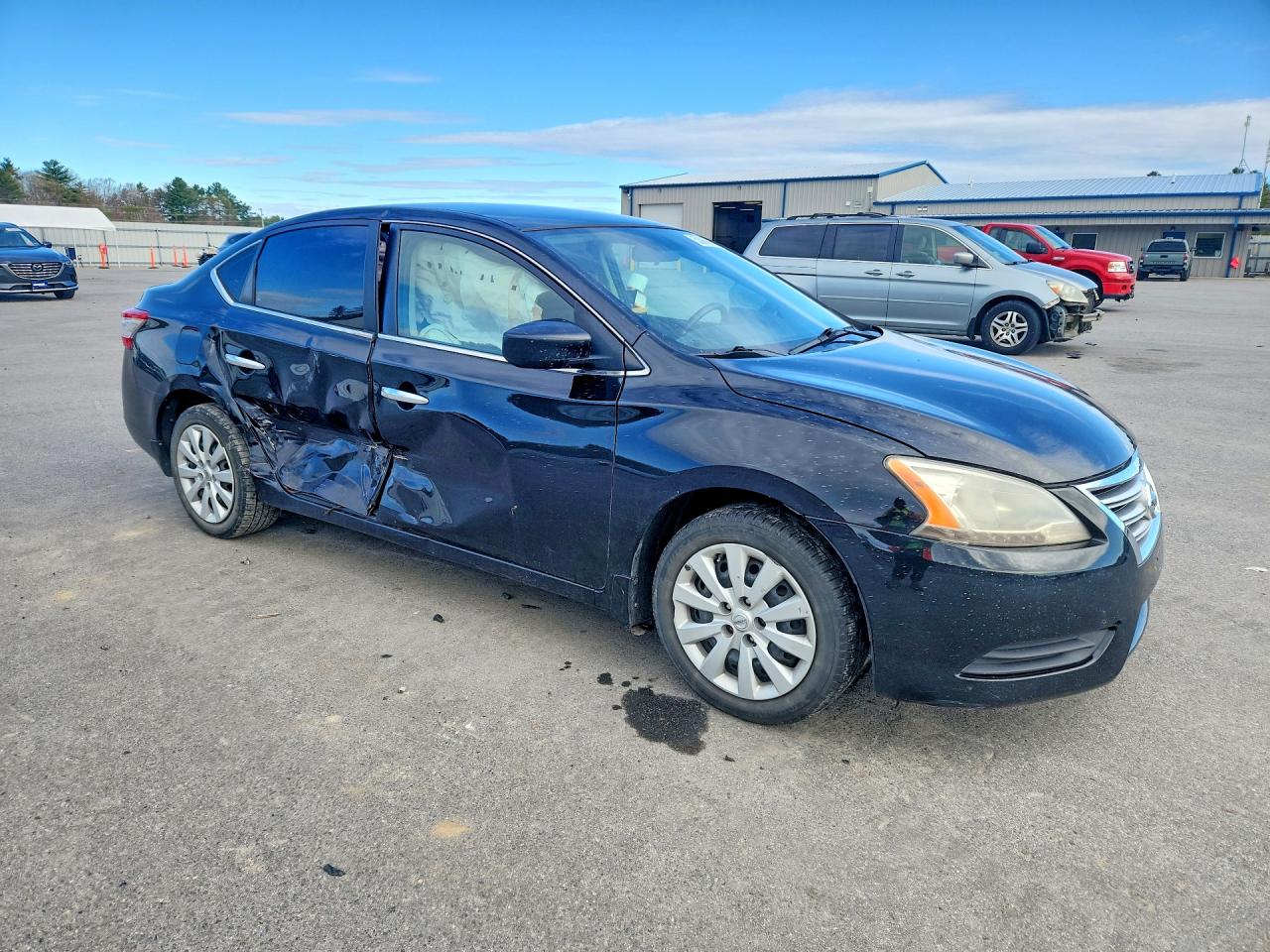 2013 Nissan Sentra Sv Черный vin: 1N4AB7AP0DN903315