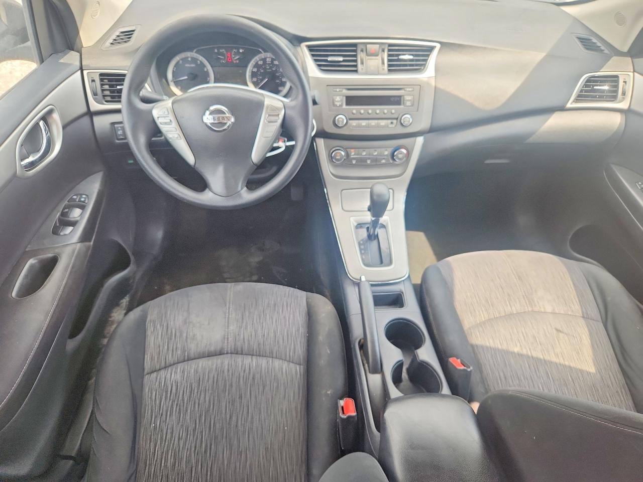 2014 Nissan Sentra Sv Gray vin: 1N4AB7AP0EN856109