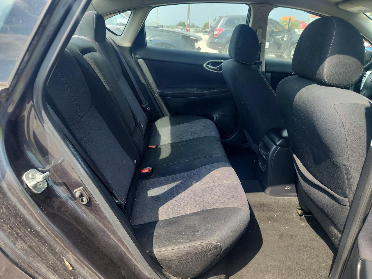 2014 Nissan Sentra Sv Gray vin: 1N4AB7AP0EN856109