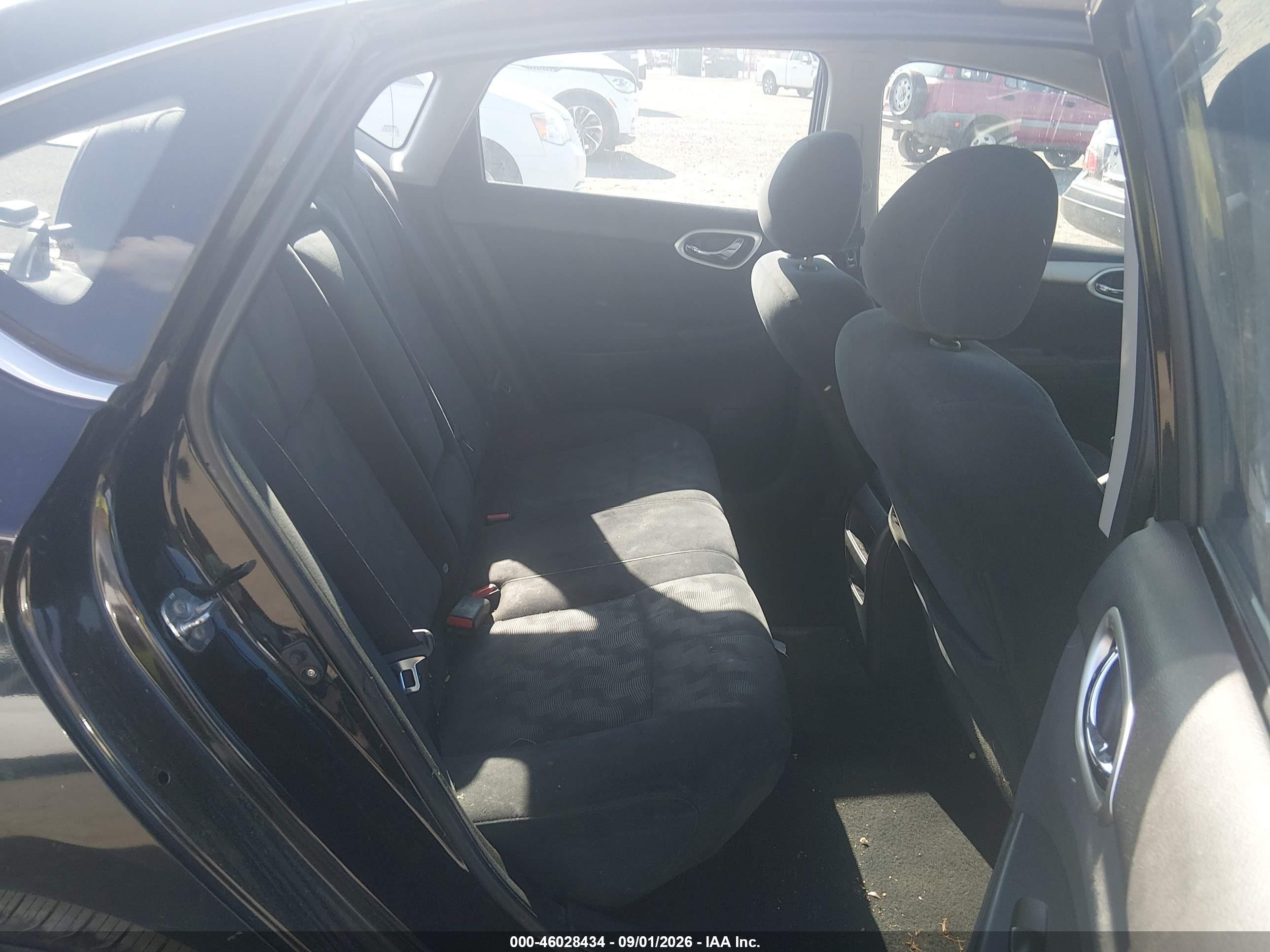2013 Nissan Sentra Sv Black vin: 1N4AB7AP1DN902660