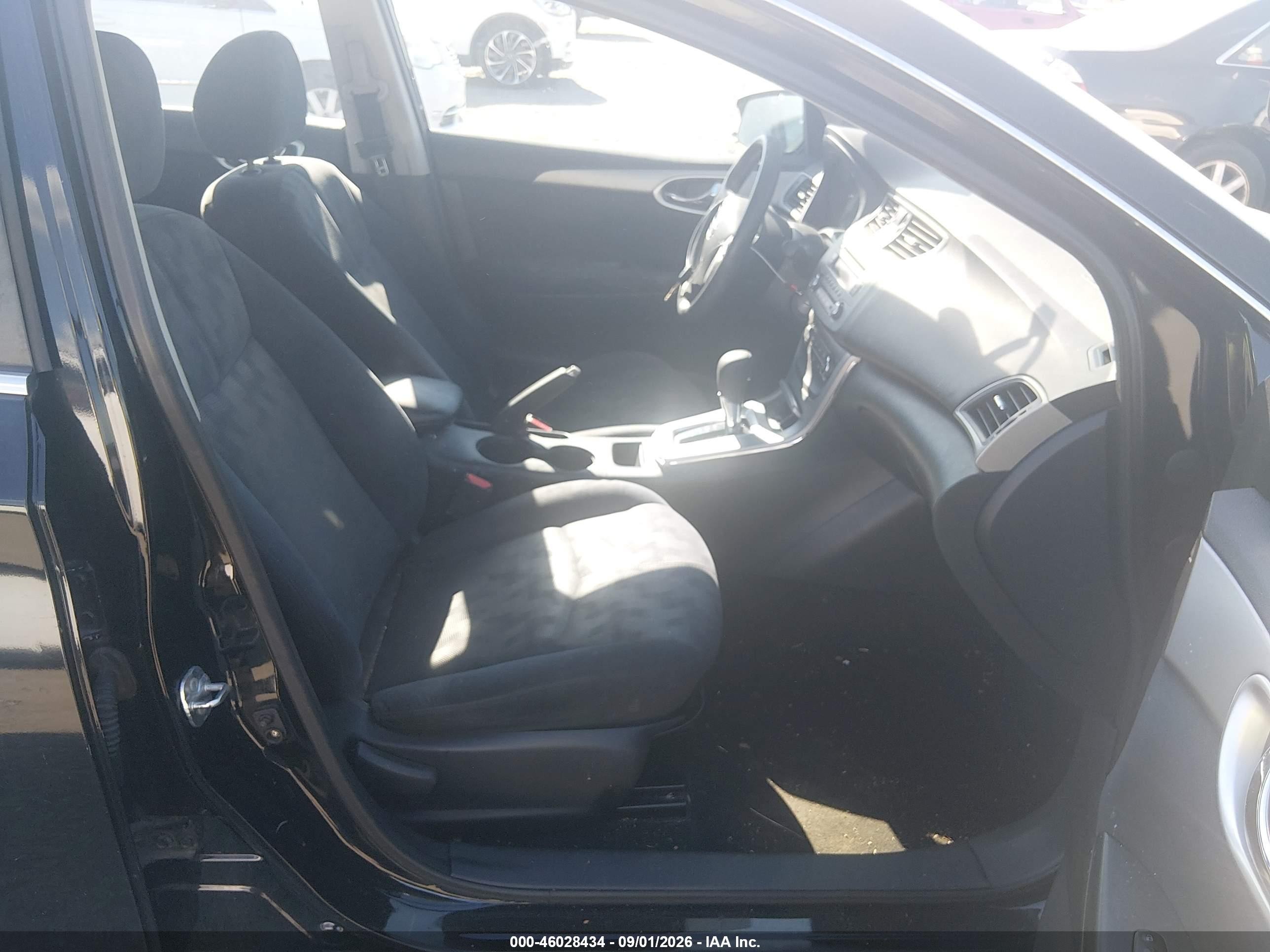 2013 Nissan Sentra Sv Black vin: 1N4AB7AP1DN902660