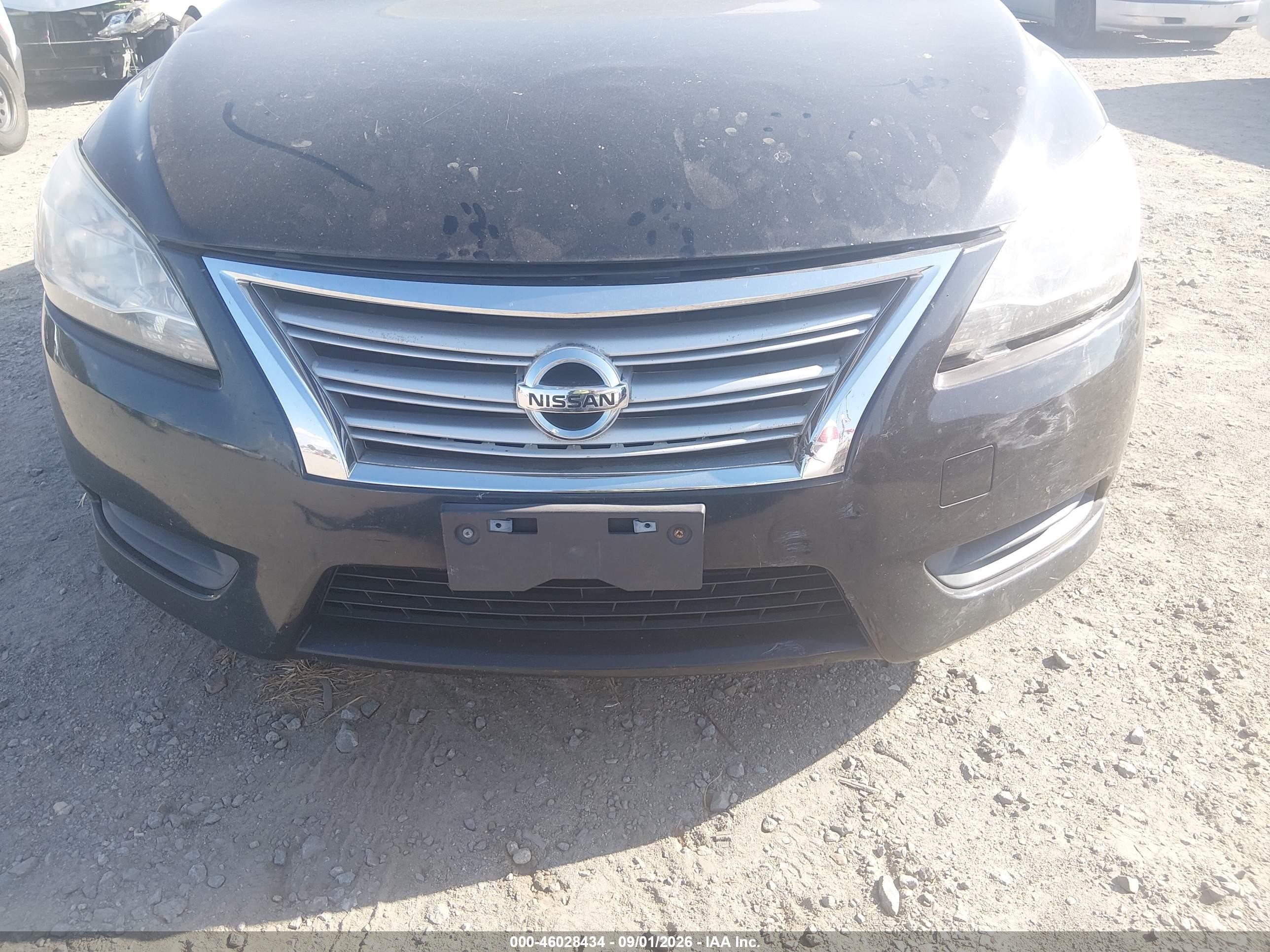 2013 Nissan Sentra Sv Black vin: 1N4AB7AP1DN902660