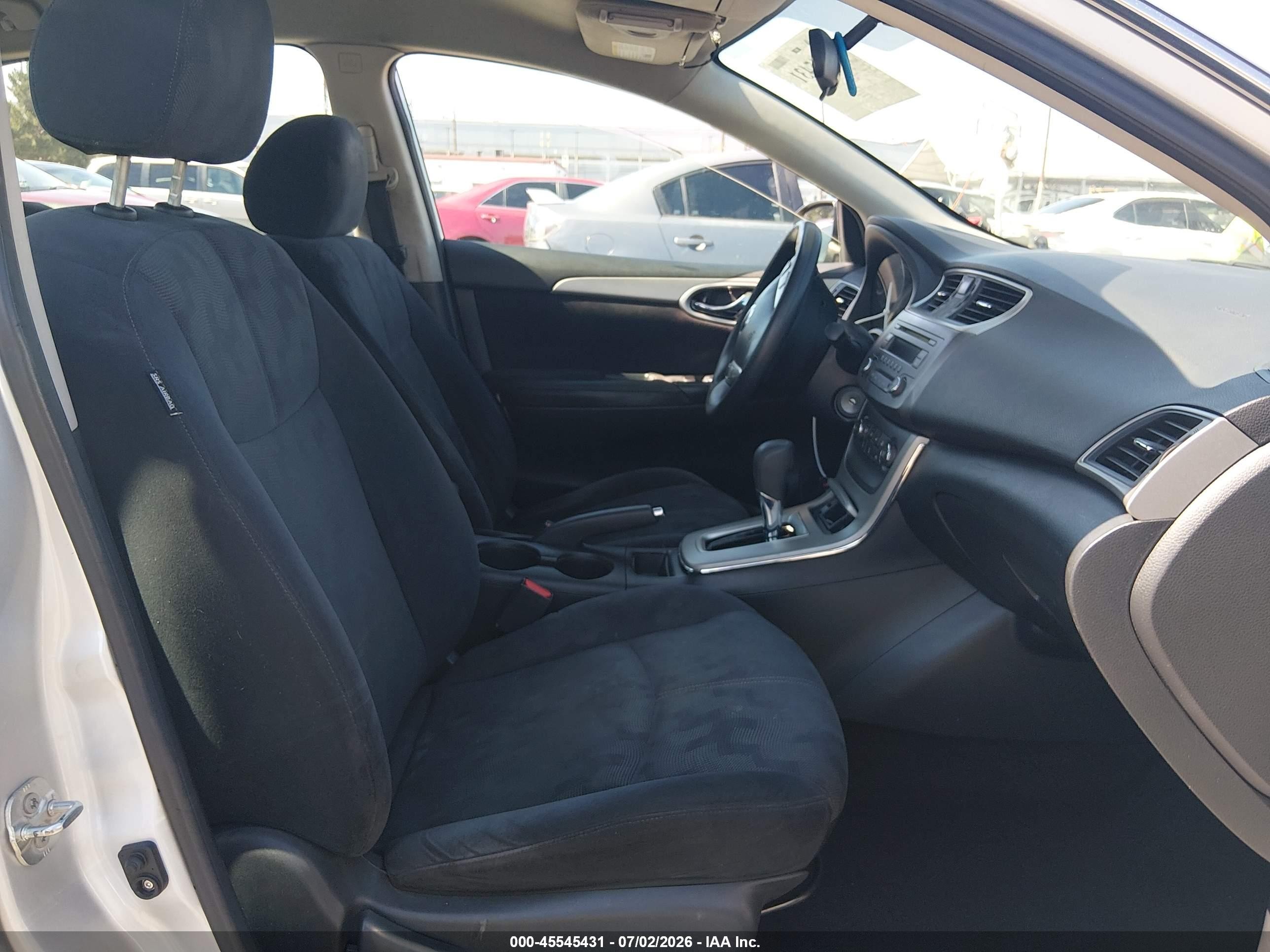 2013 Nissan Sentra Sv Silver vin: 1N4AB7AP1DN902805
