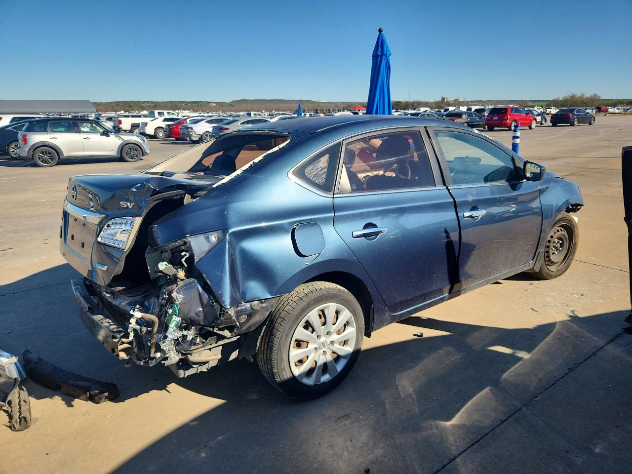 2014 Nissan Sentra Sv Black vin: 1N4AB7AP2EN854684
