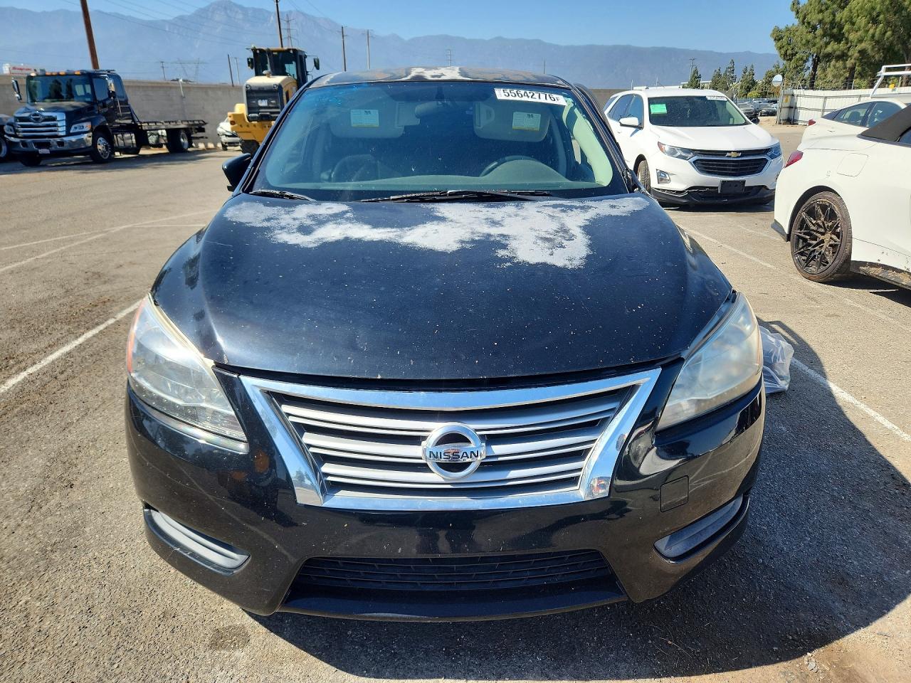 2014 Nissan Sentra Sv Черный vin: 1N4AB7AP2EN855169