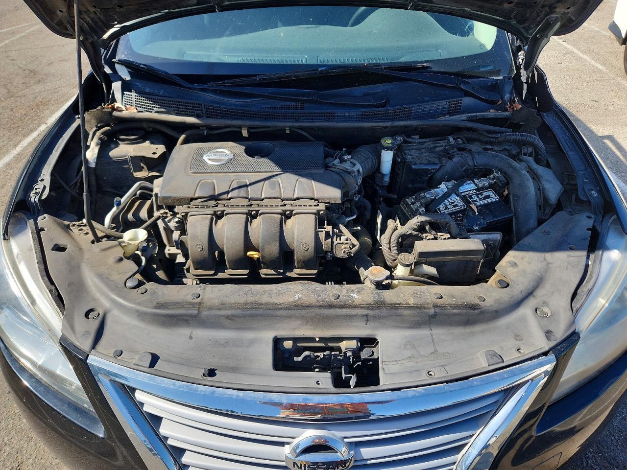 2014 Nissan Sentra Sv Черный vin: 1N4AB7AP2EN855169