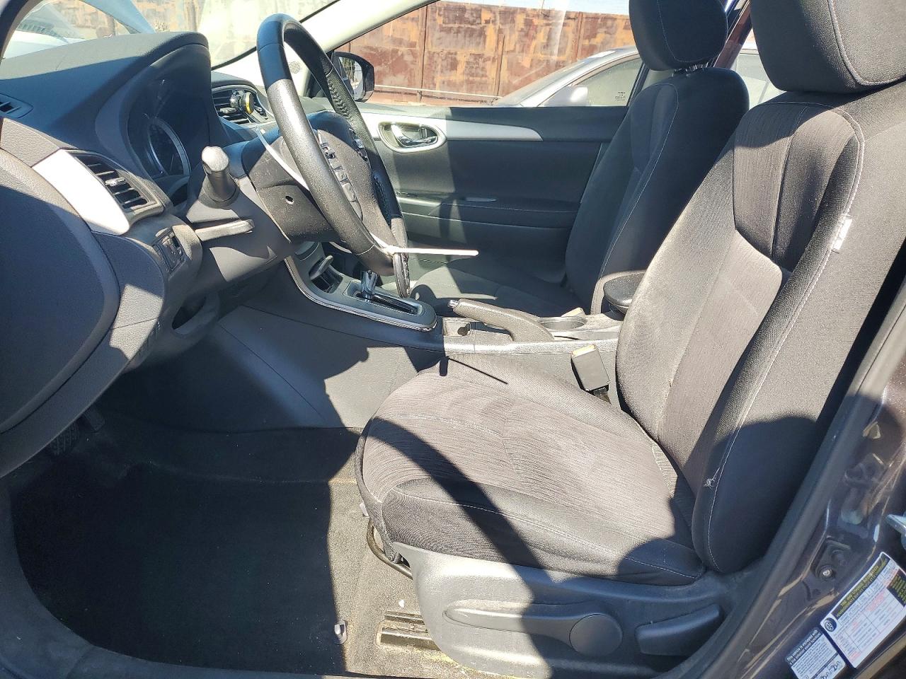 2014 Nissan Sentra Sv Gray vin: 1N4AB7AP2EN855981