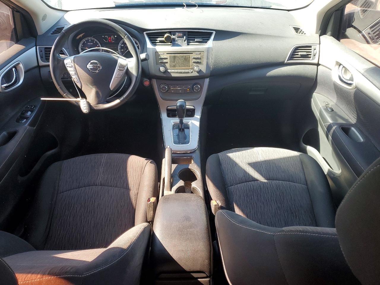 2014 Nissan Sentra Sv Gray vin: 1N4AB7AP2EN855981