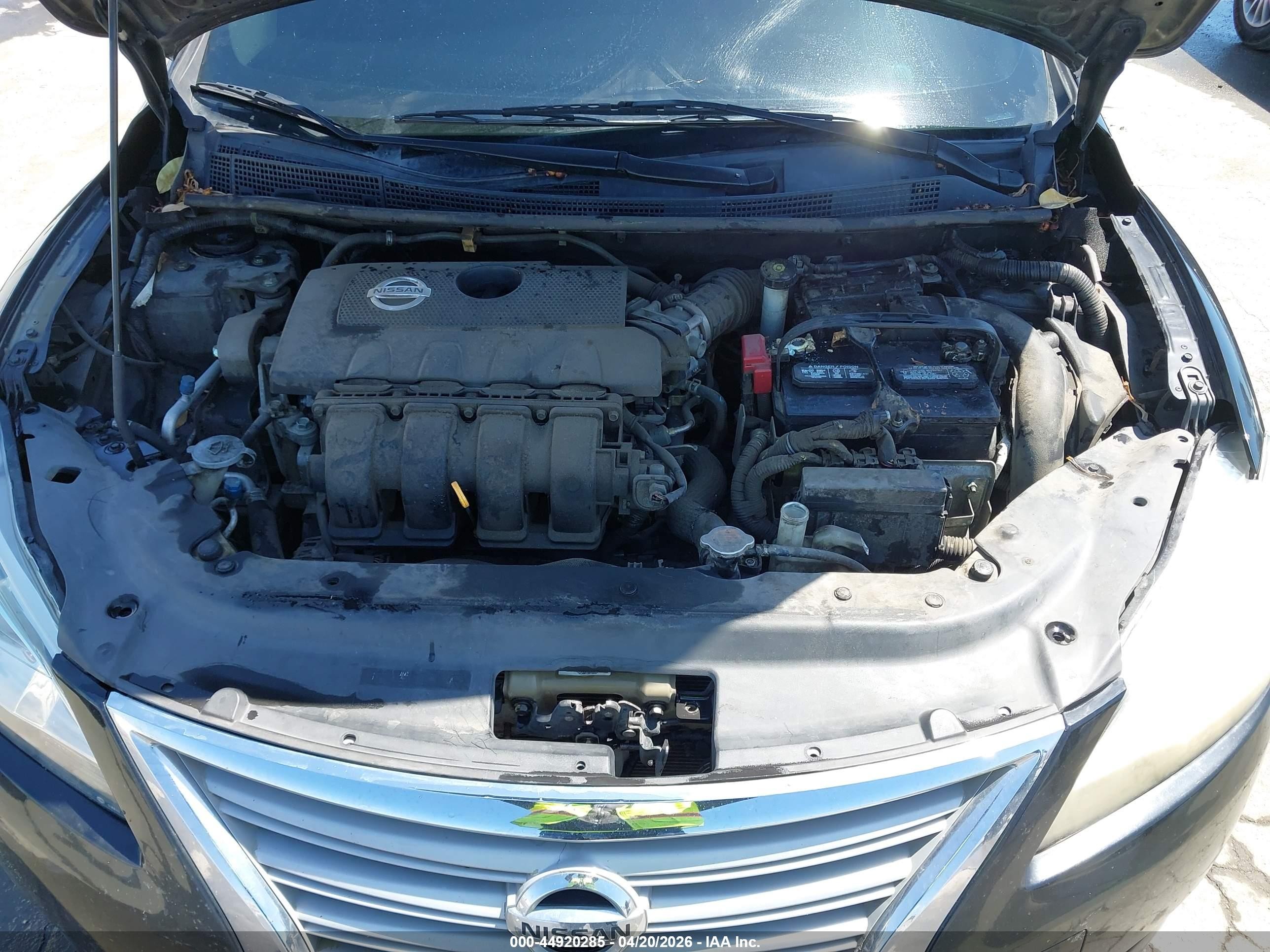 2013 Nissan Sentra Sv Black vin: 1N4AB7AP3DN902451