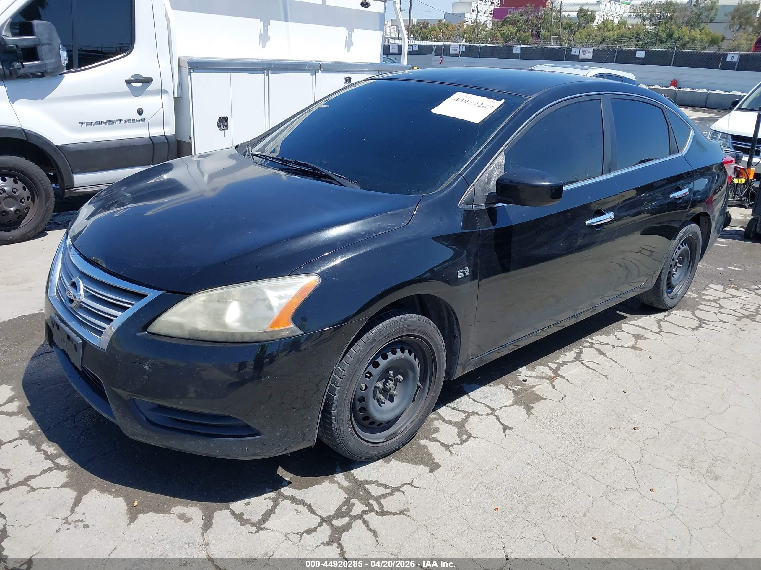 2013 Nissan Sentra Sv Black vin: 1N4AB7AP3DN902451