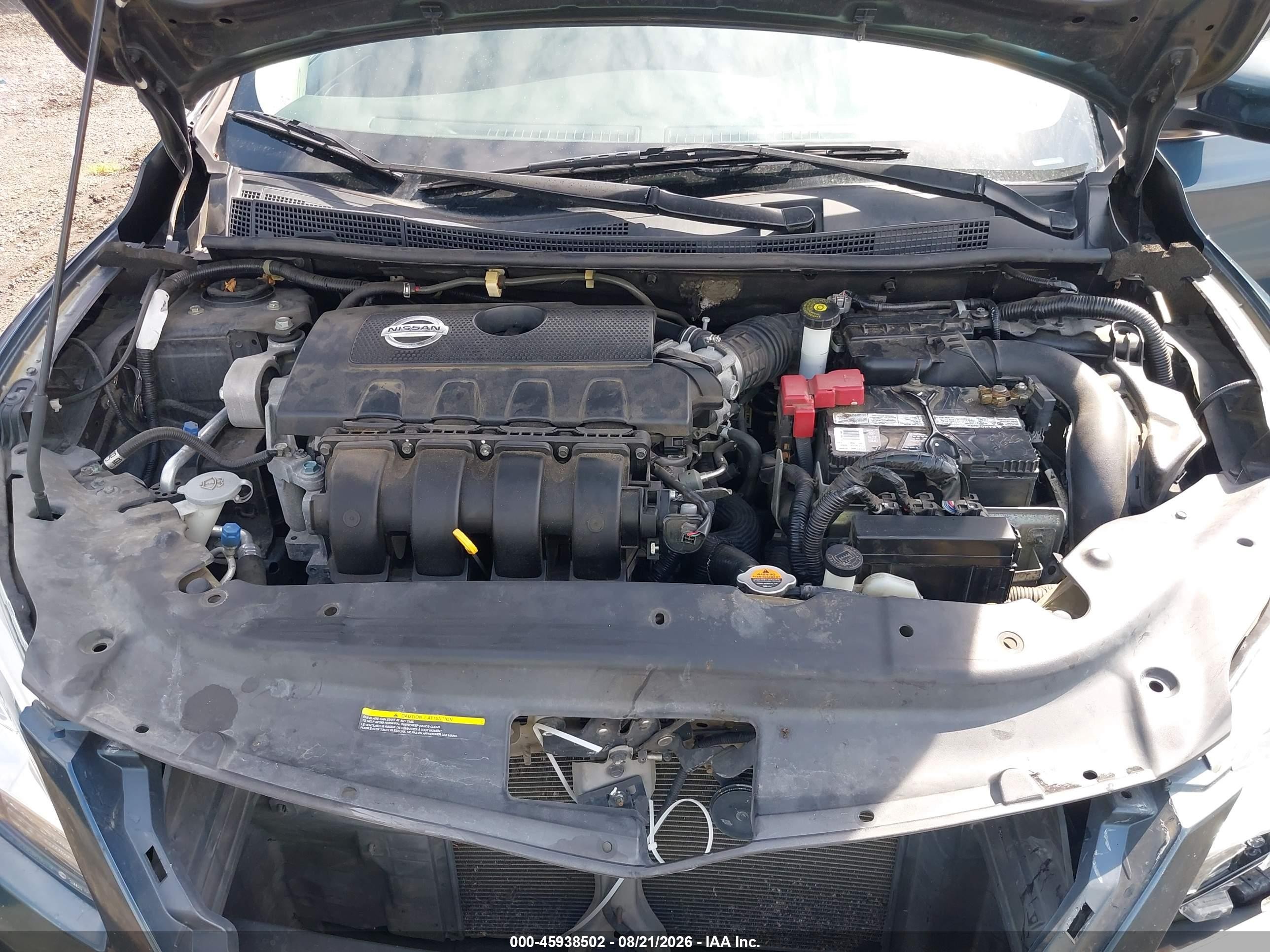2013 Nissan Sentra Sv Синий vin: 1N4AB7AP3DN902935