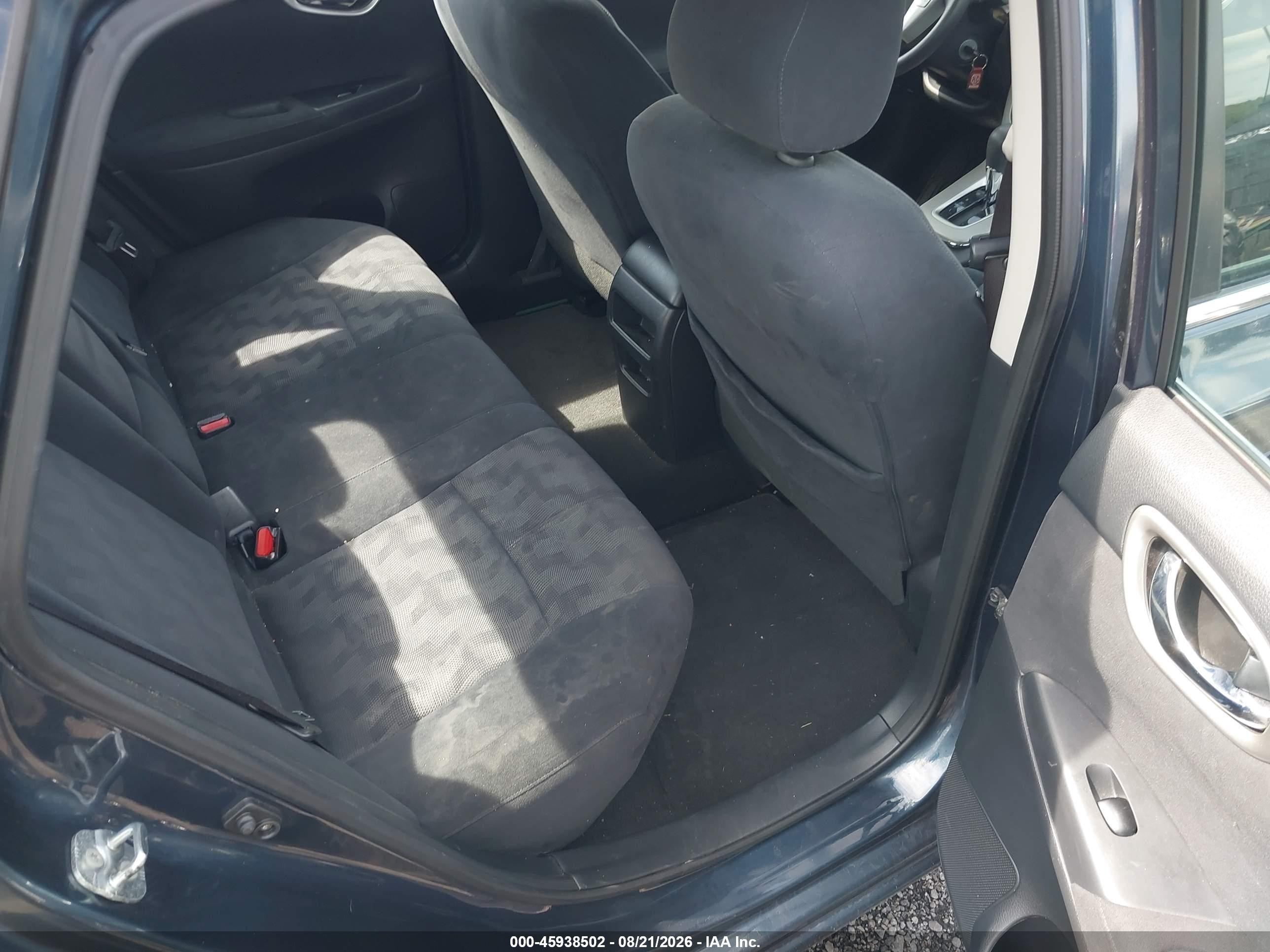2013 Nissan Sentra Sv Синий vin: 1N4AB7AP3DN902935