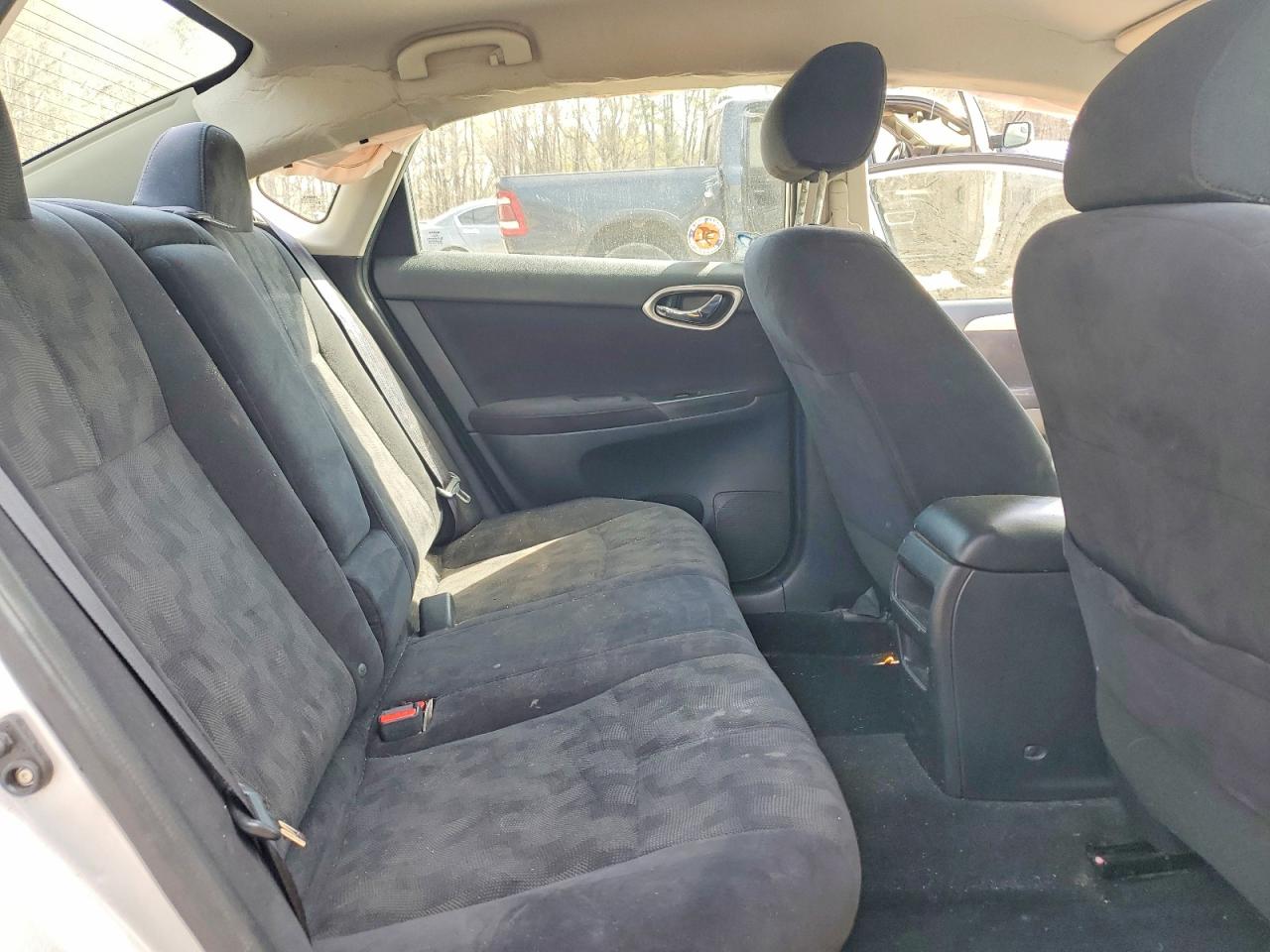 2013 Nissan Sentra S Silver vin: 1N4AB7AP3DN905527
