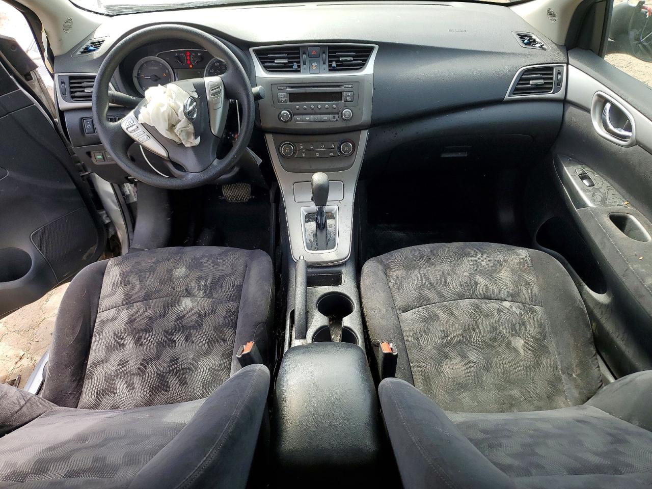 2013 Nissan Sentra S Silver vin: 1N4AB7AP3DN905527
