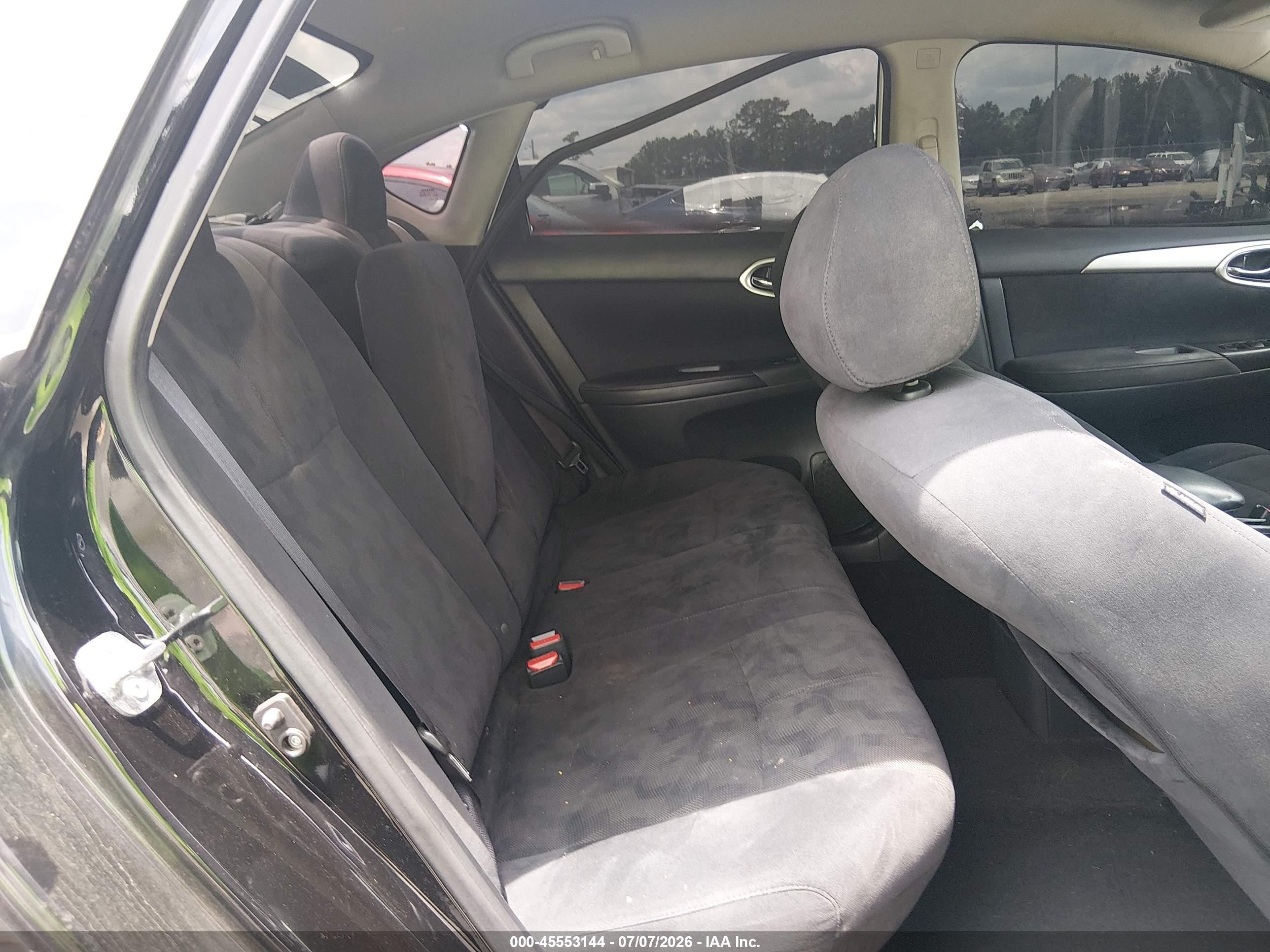 2013 Nissan Sentra Sv Black vin: 1N4AB7AP3DN910467