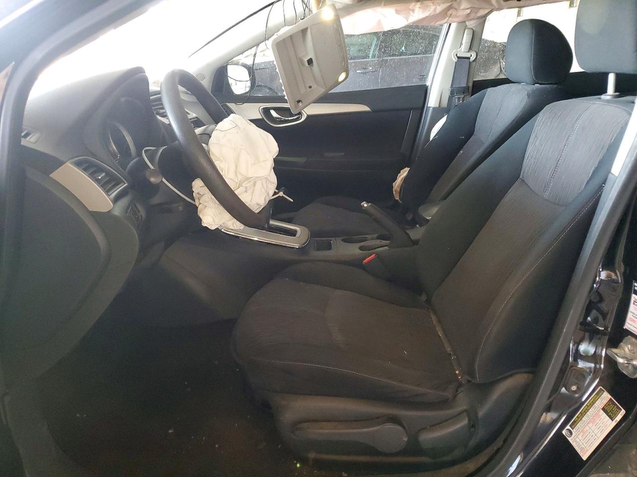 2014 Nissan Sentra S Black vin: 1N4AB7AP3EN855178
